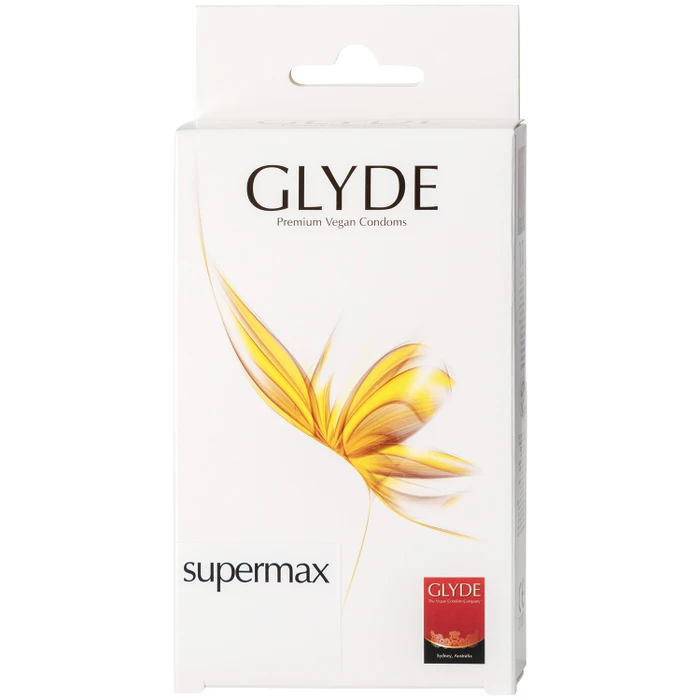 Glyde Supermax Vegaaniset Kondomit 10 kpl var 1