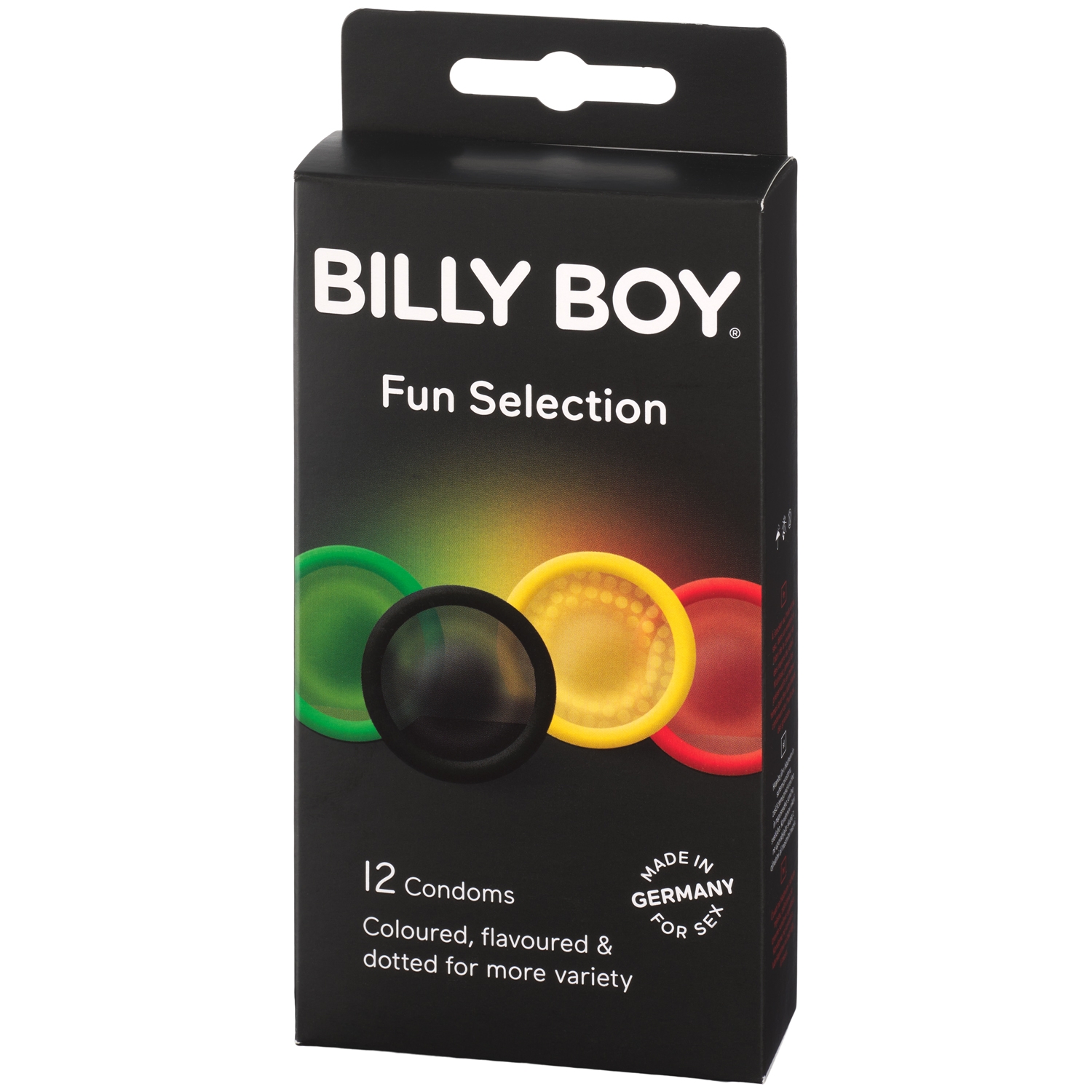 Billy Boy Fun Selection Kondomer 12 stk - Clear