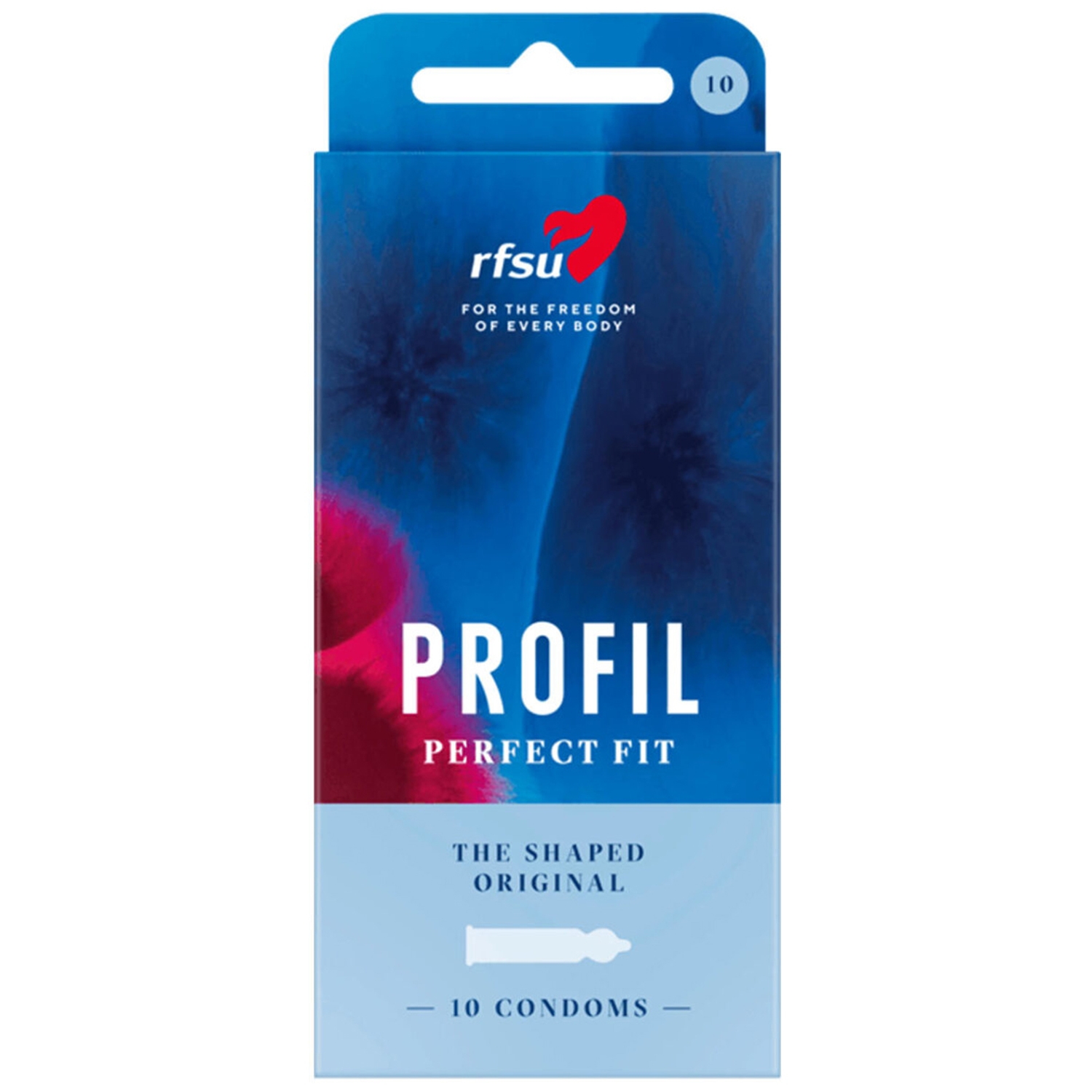 RFSU Profil Kondomer 10 stk - Klar