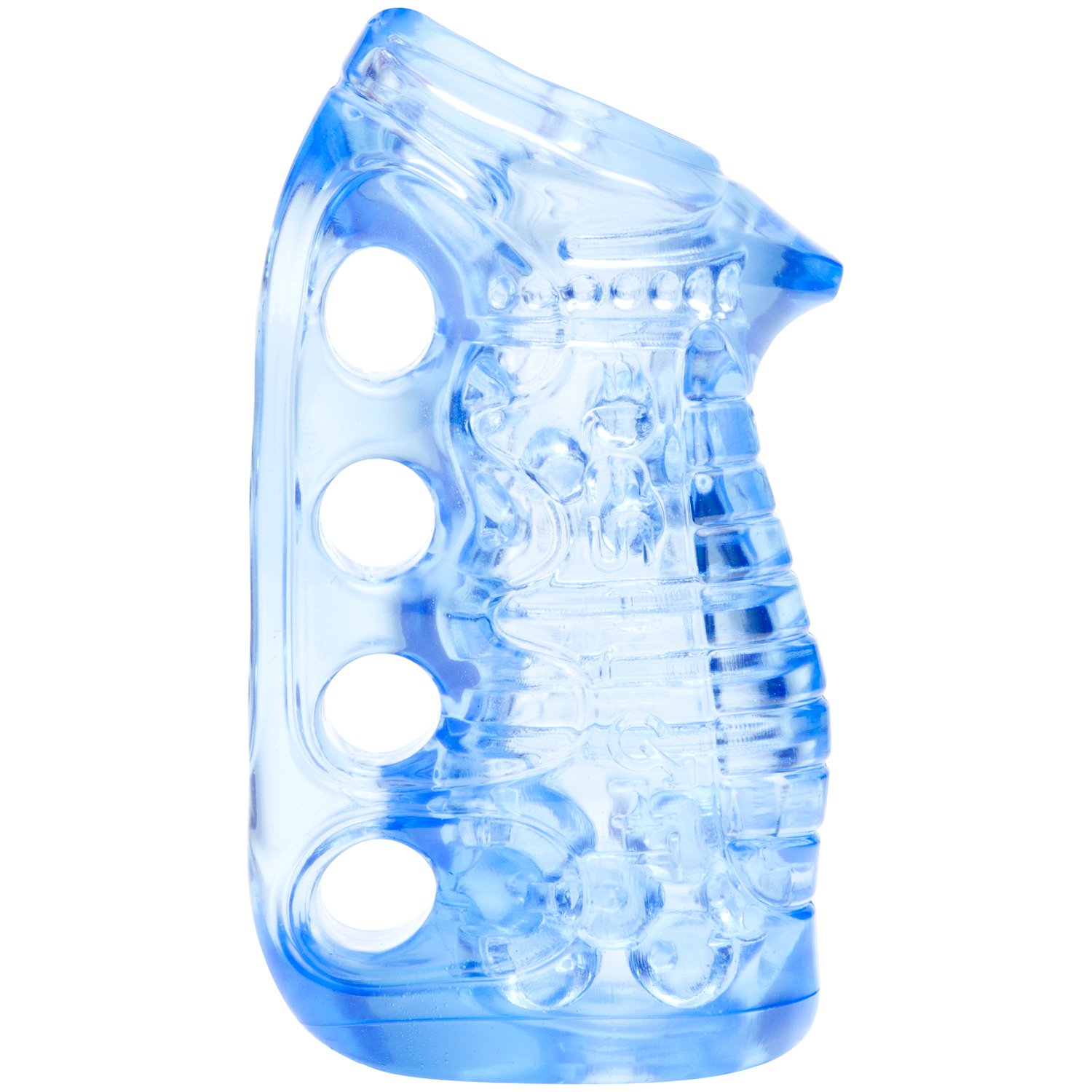 Fleshlight Fleshskin Grip Blue Ice - Blå Fleshlight Fleshskin Grip Blue Ice - Blå