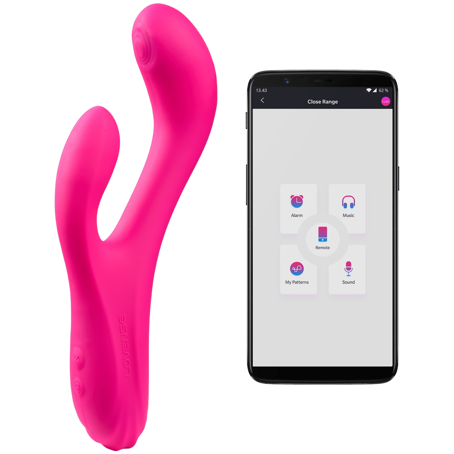 Lovense Osci 3 G-punkts Vibrator      - Pink
