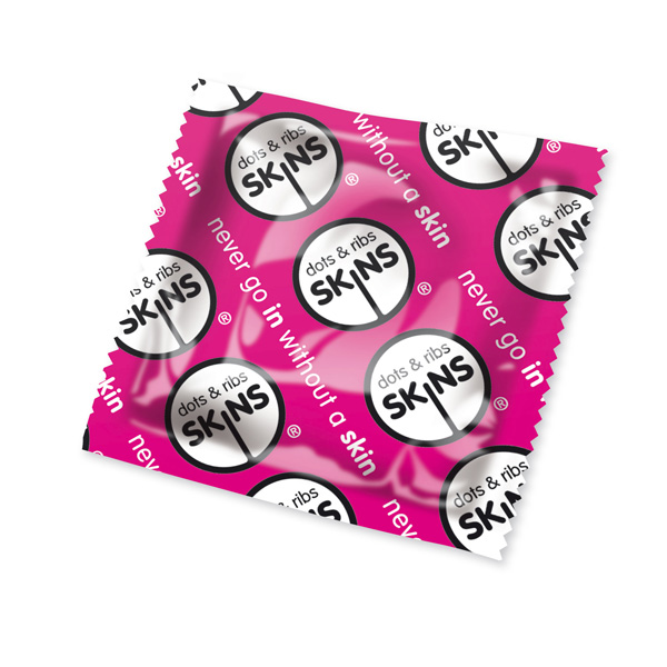 Skins Dot & Rip Kondomer 500 st 1