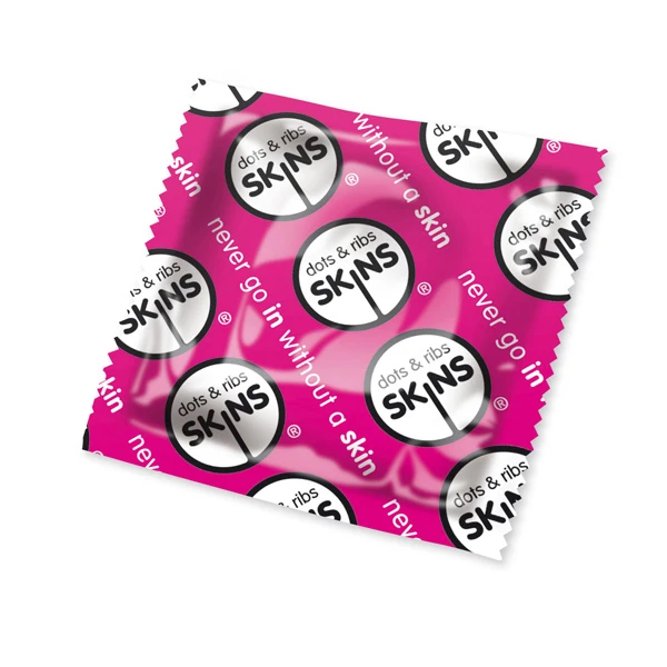 Skins Dots & Ribs Kondomer 500 stk. 1