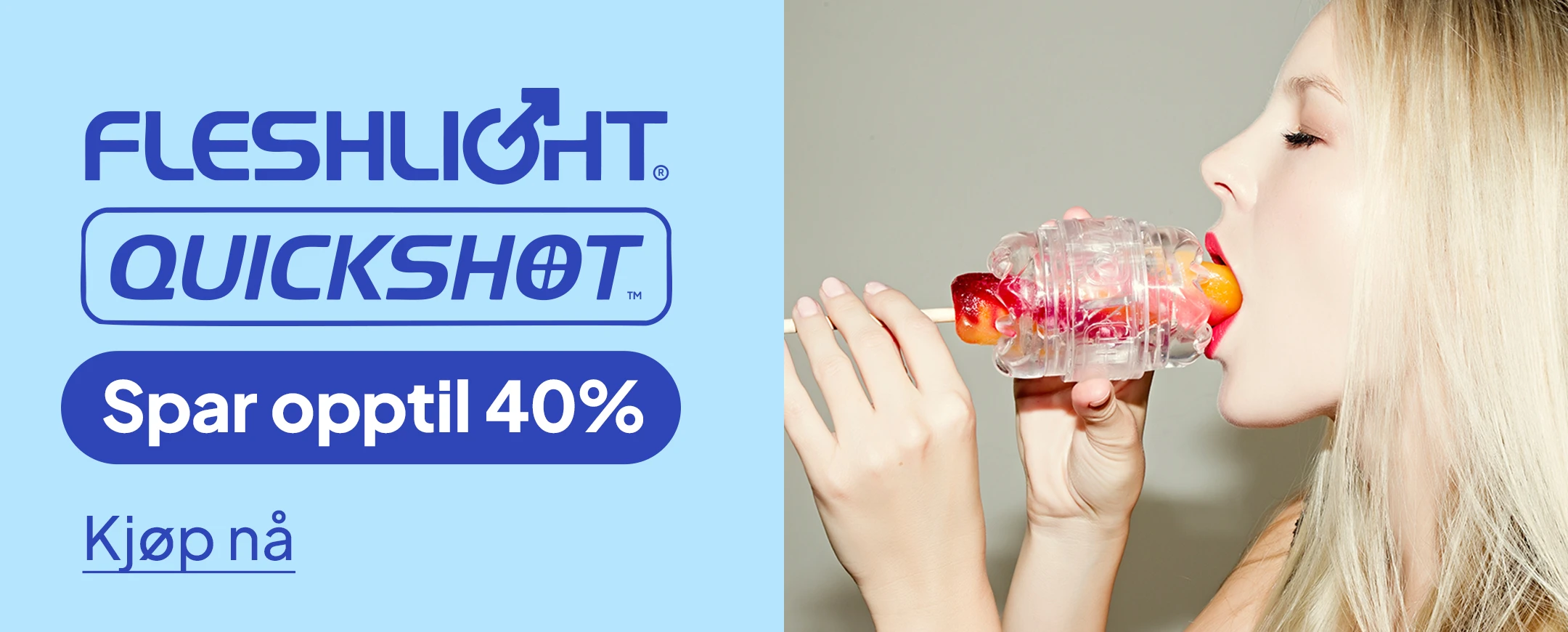 Fleshlight Quickshot - Spar opptil 40% - Kjøp nu