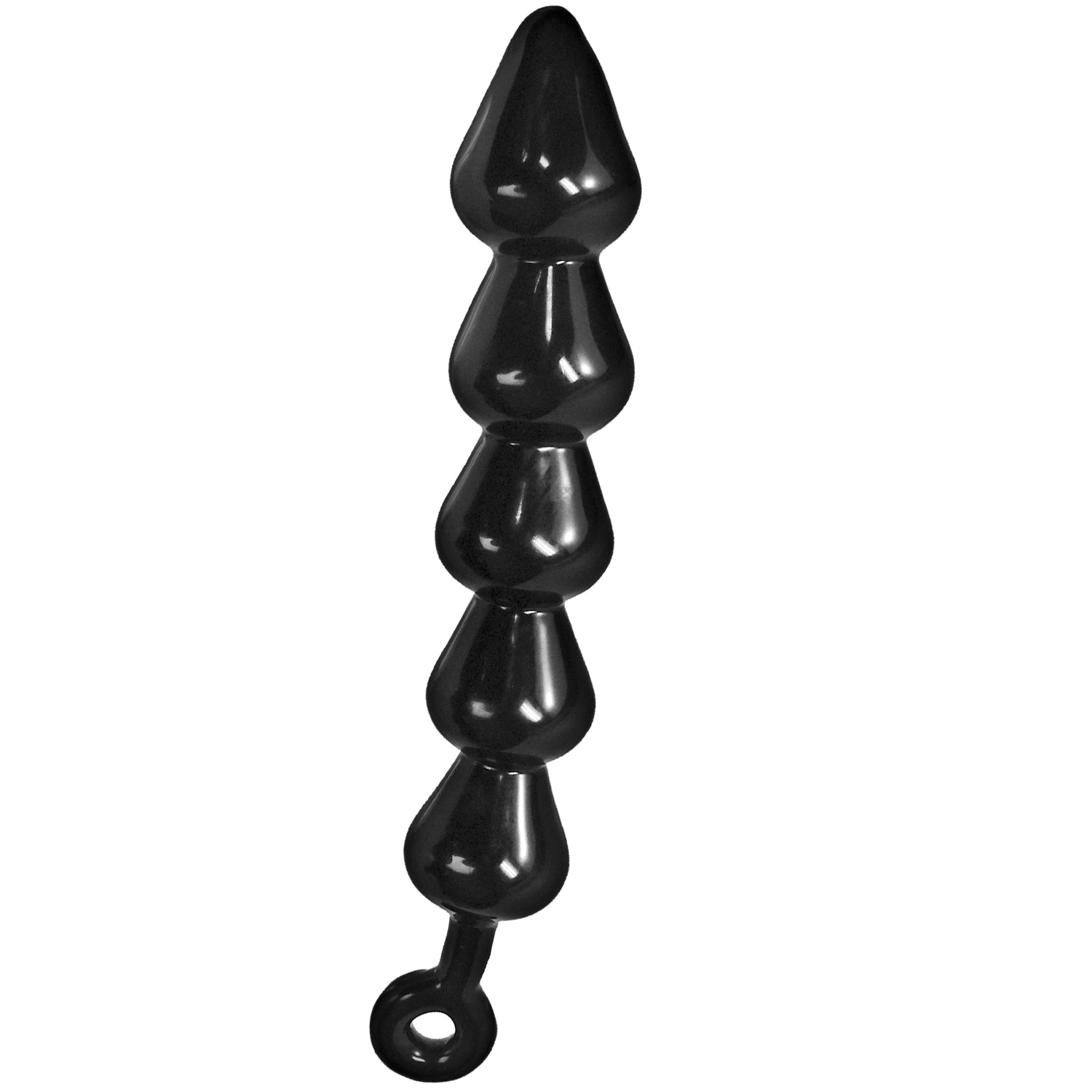 Master Series Anal Links Butt Plug XL - Black