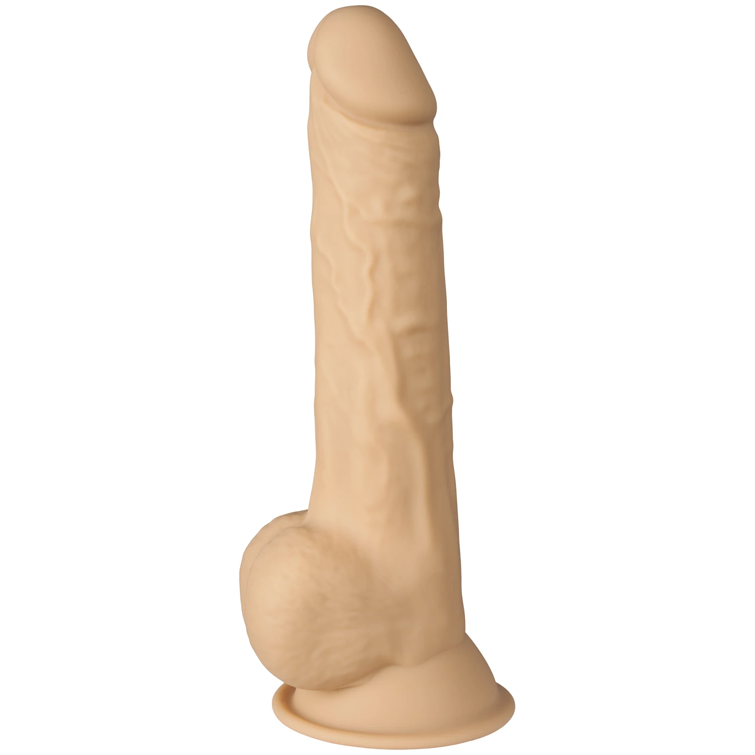 Willie City Realistisk Silexpan® Dildo med Sugekopp 24 cm 1