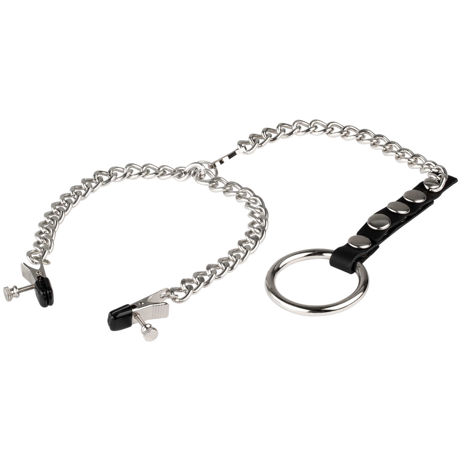 Spartacus Penisring med Brystklemmer 1