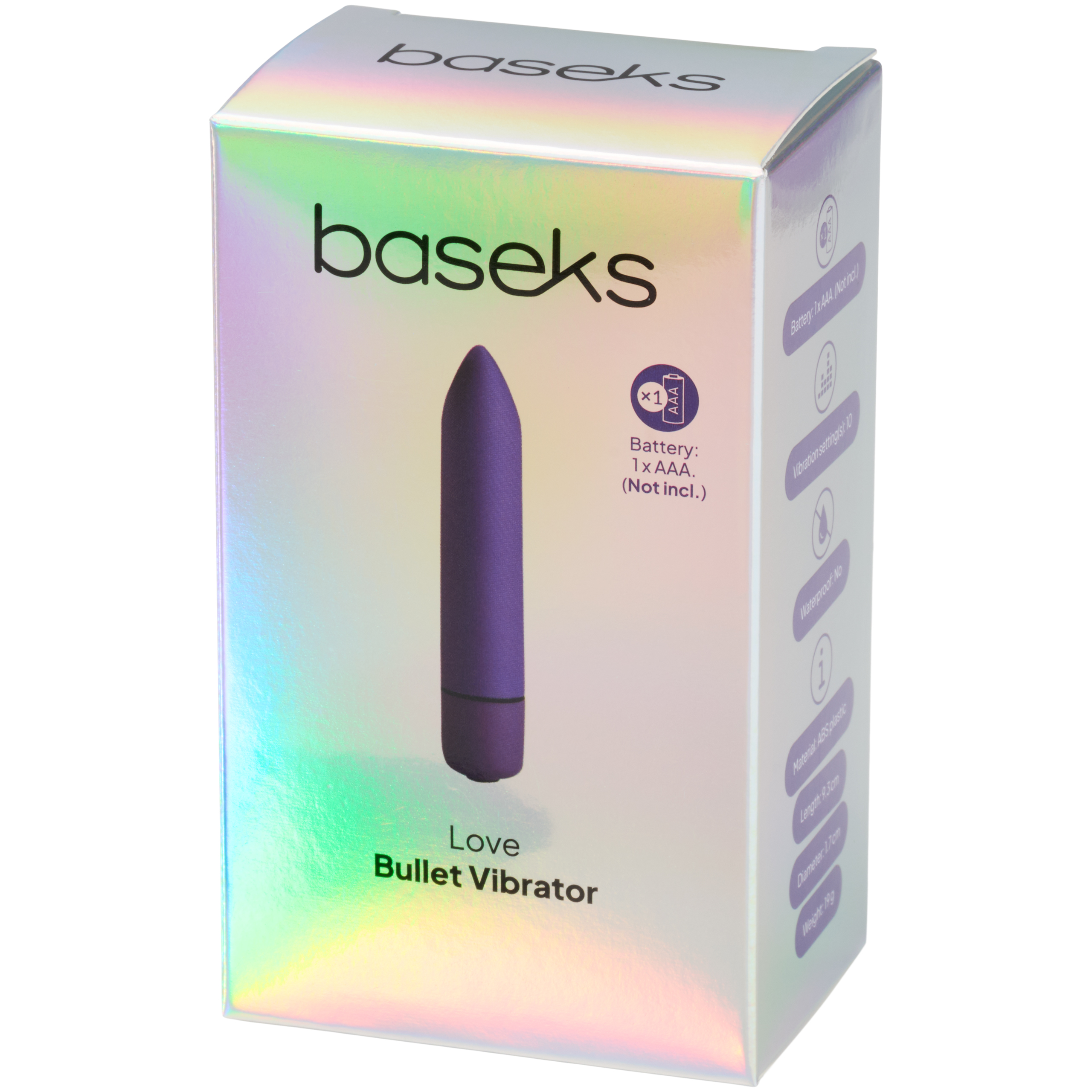 vibrator bullet charger Ze Bullet 10 Function Battery Powered Bullet Vibrator main image 1