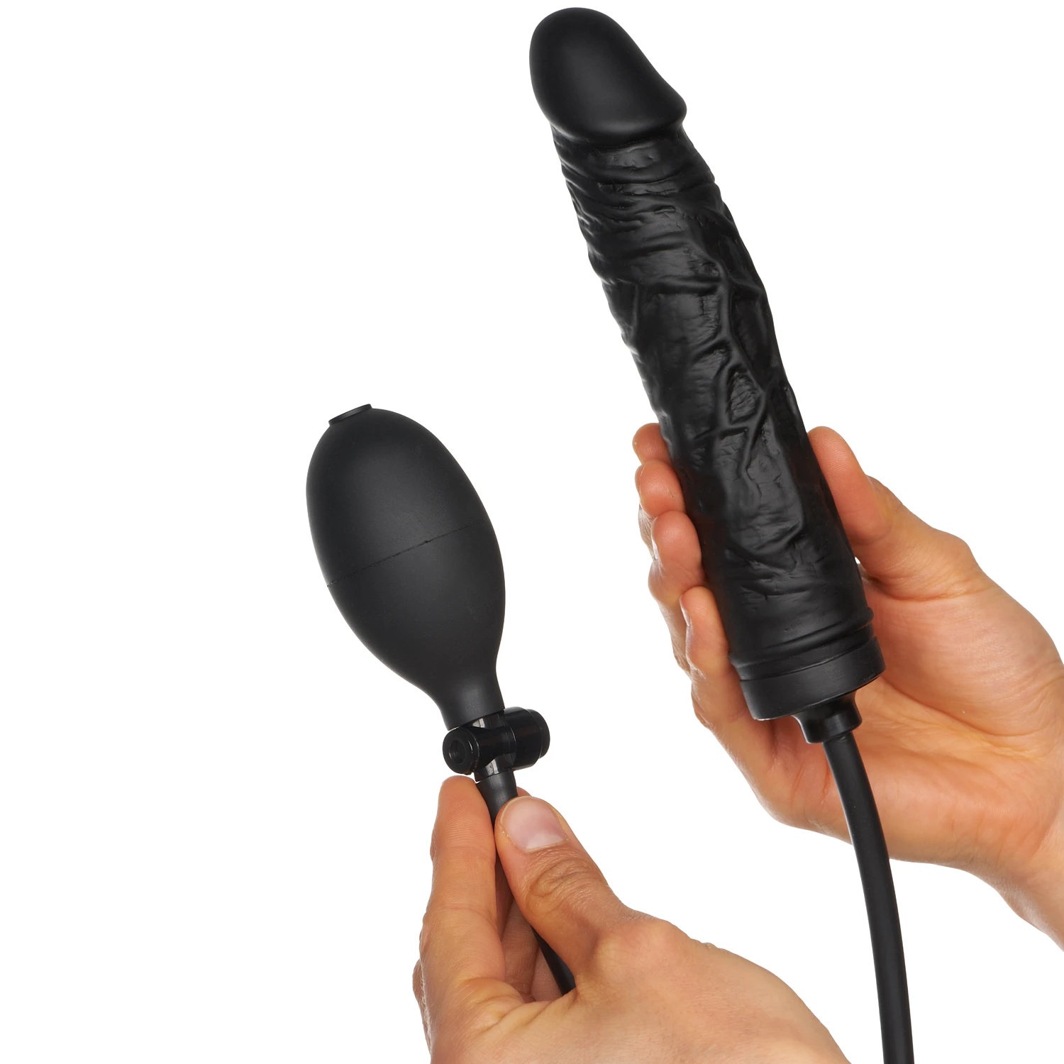 Willie City Realistisk Oppblåsbar Dildo 18 cm var 1