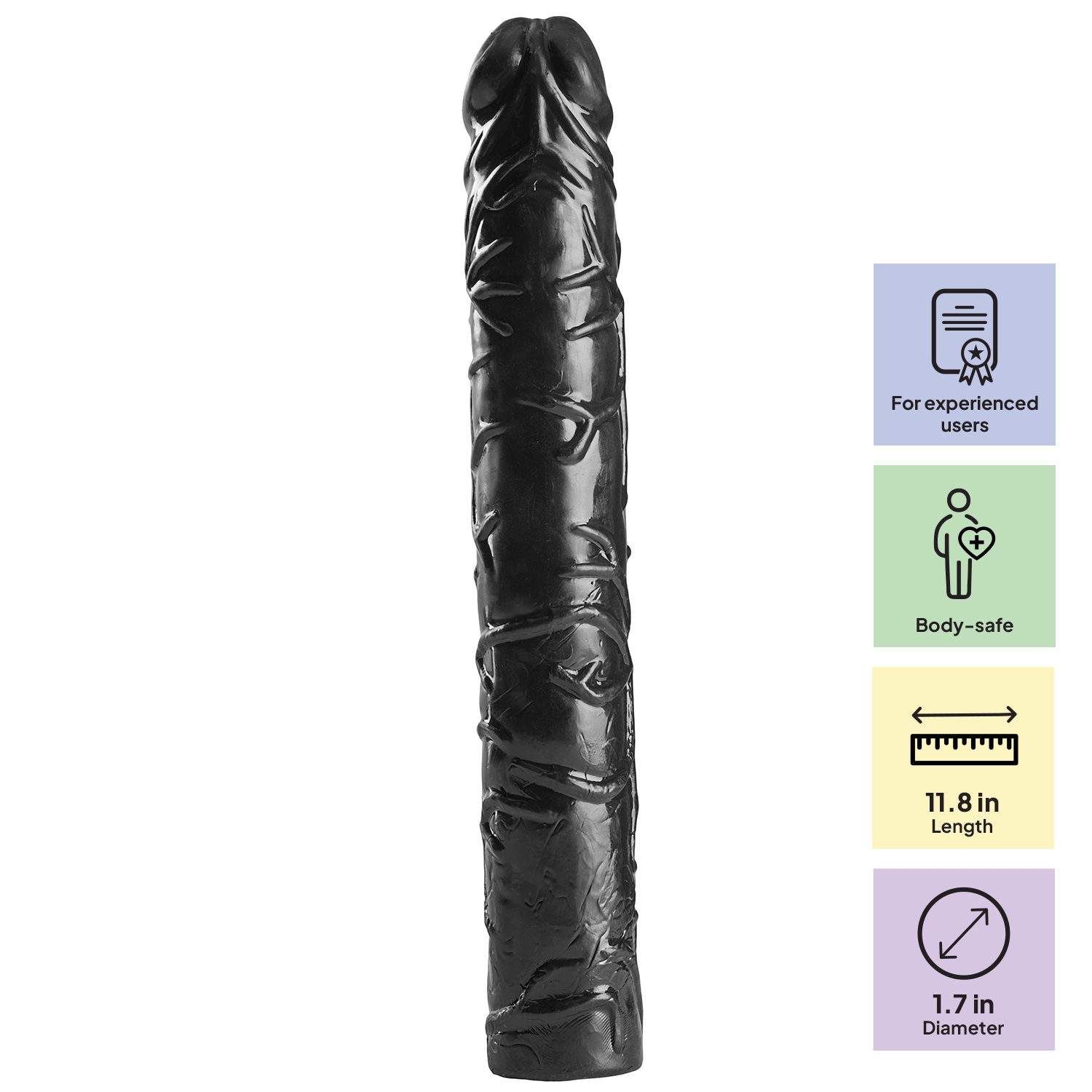Willie City Realistic Dildo 11.8 Inch var 1