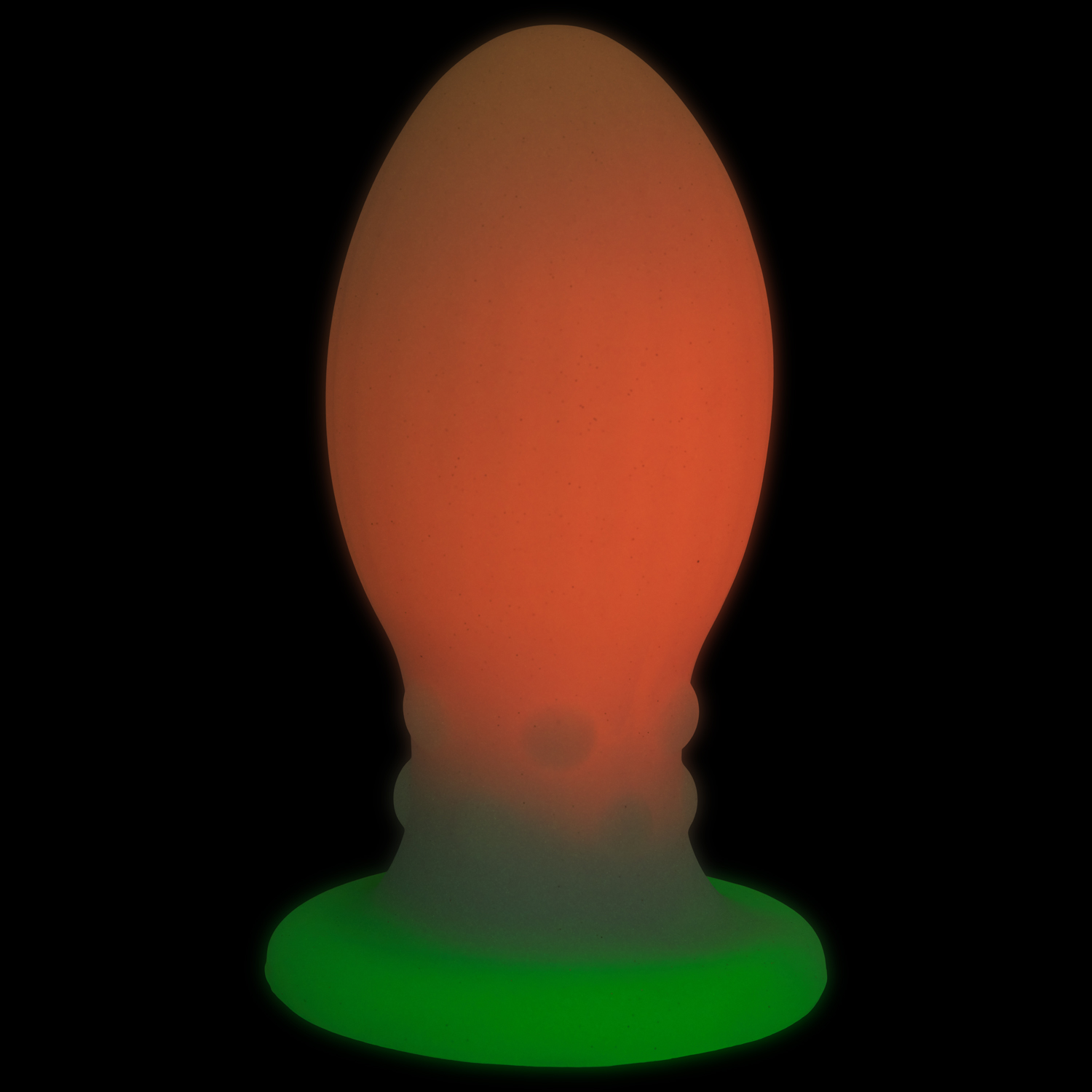 Creature Cocks Xeno Egg Glow In The Dark Silicone Egg 7.3 Inch 1