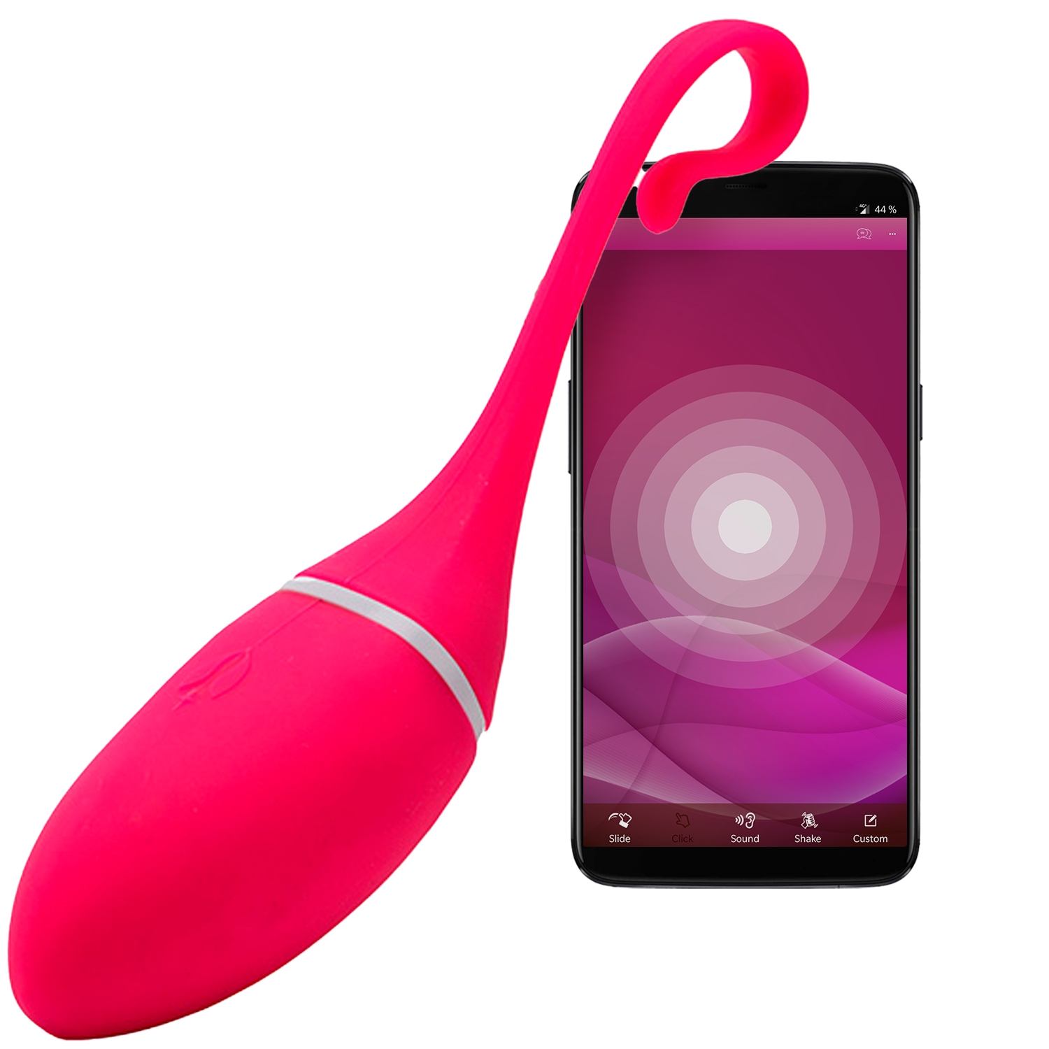 Realov Irena App-Styret Vibrator Æg - Pink thumbnail