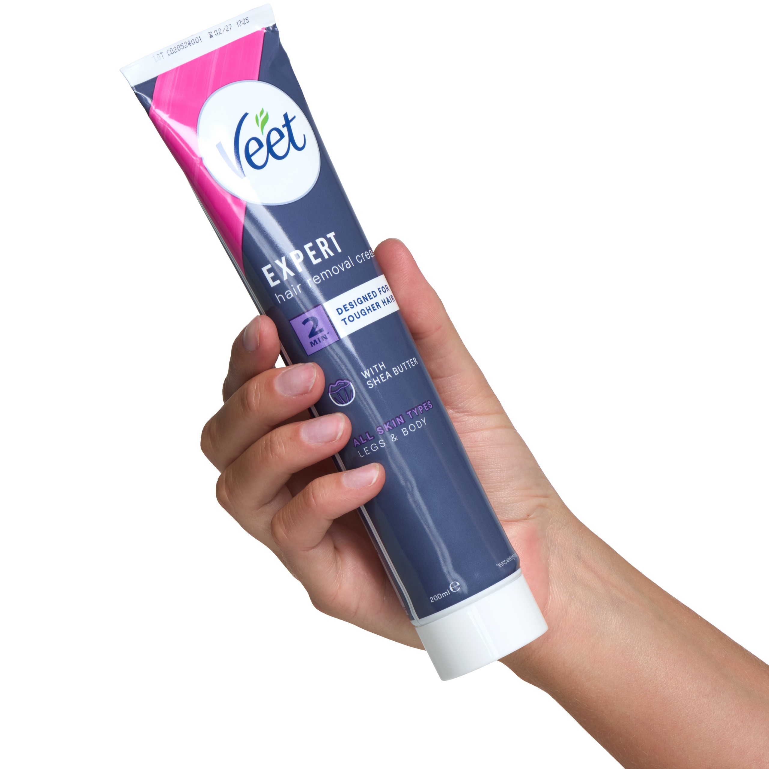Veet Expert Crème dépilatoire Jambes & Corps pour tous types de peaux 200 ml var 2
