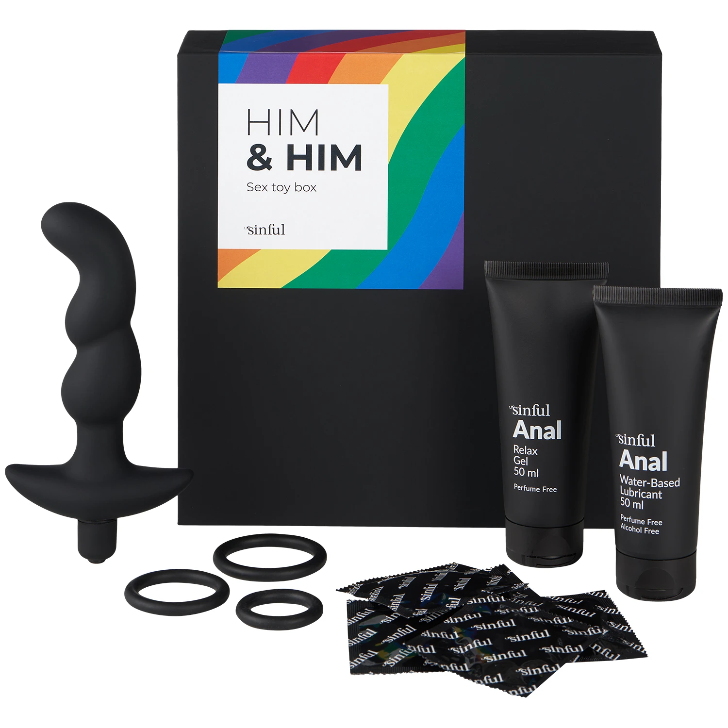 Sinful Him & Him Sexlegetøj Boks var 1