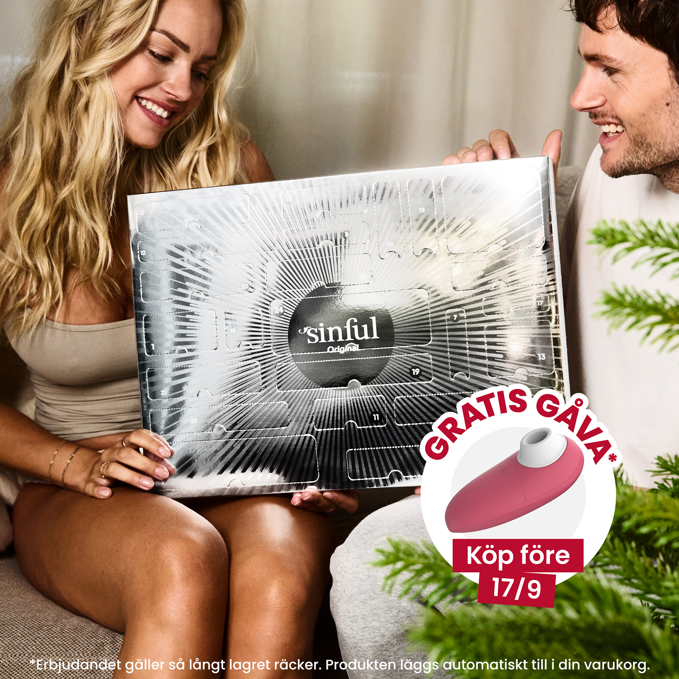 Sinful Original Julkalender 2026 var 1