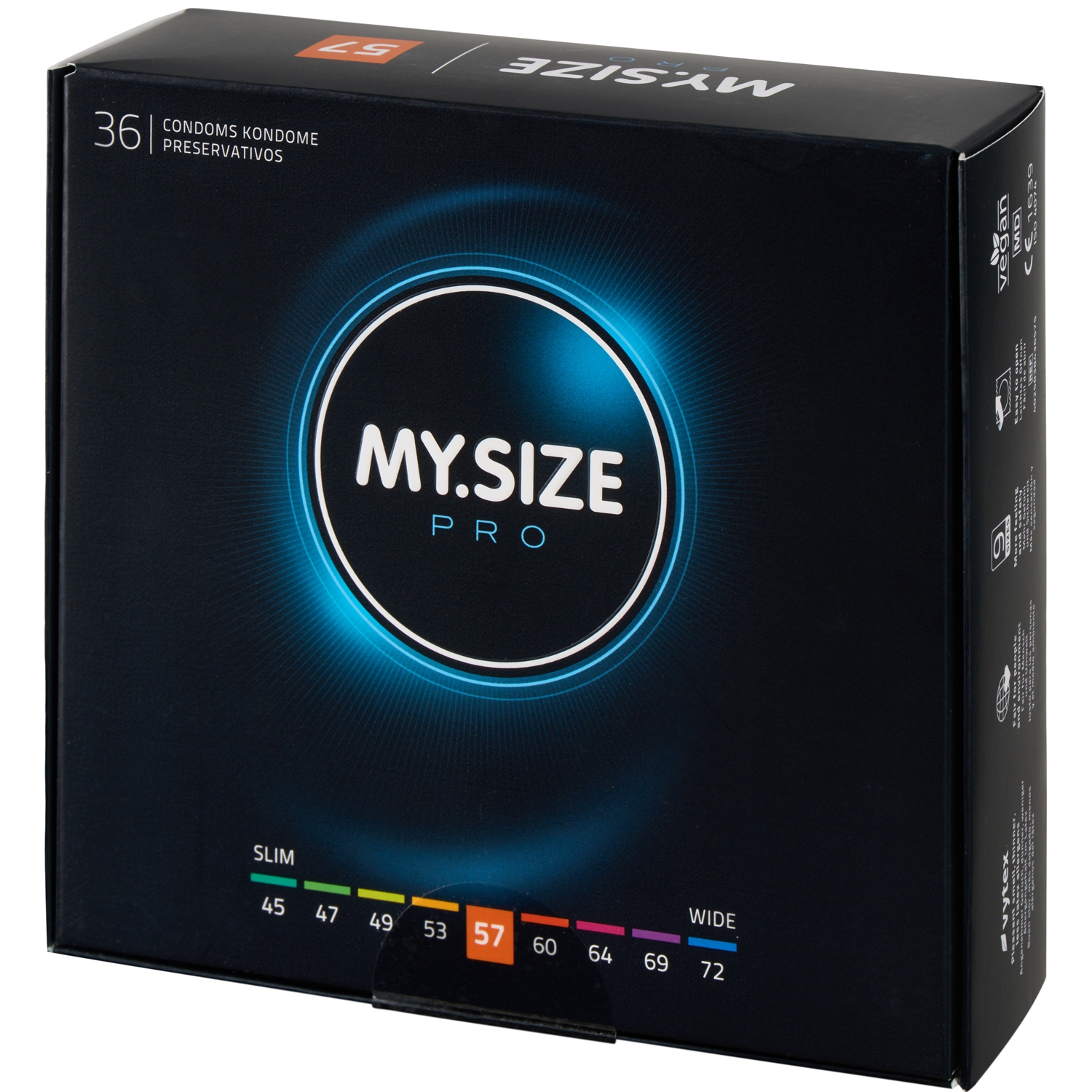 My.Size Pro Kondomer 36 stk - Clear