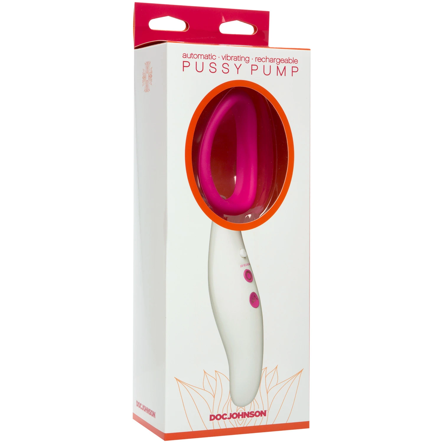 Doc Johnson Opladelig og Vibrerende Pussy Pumpe 1