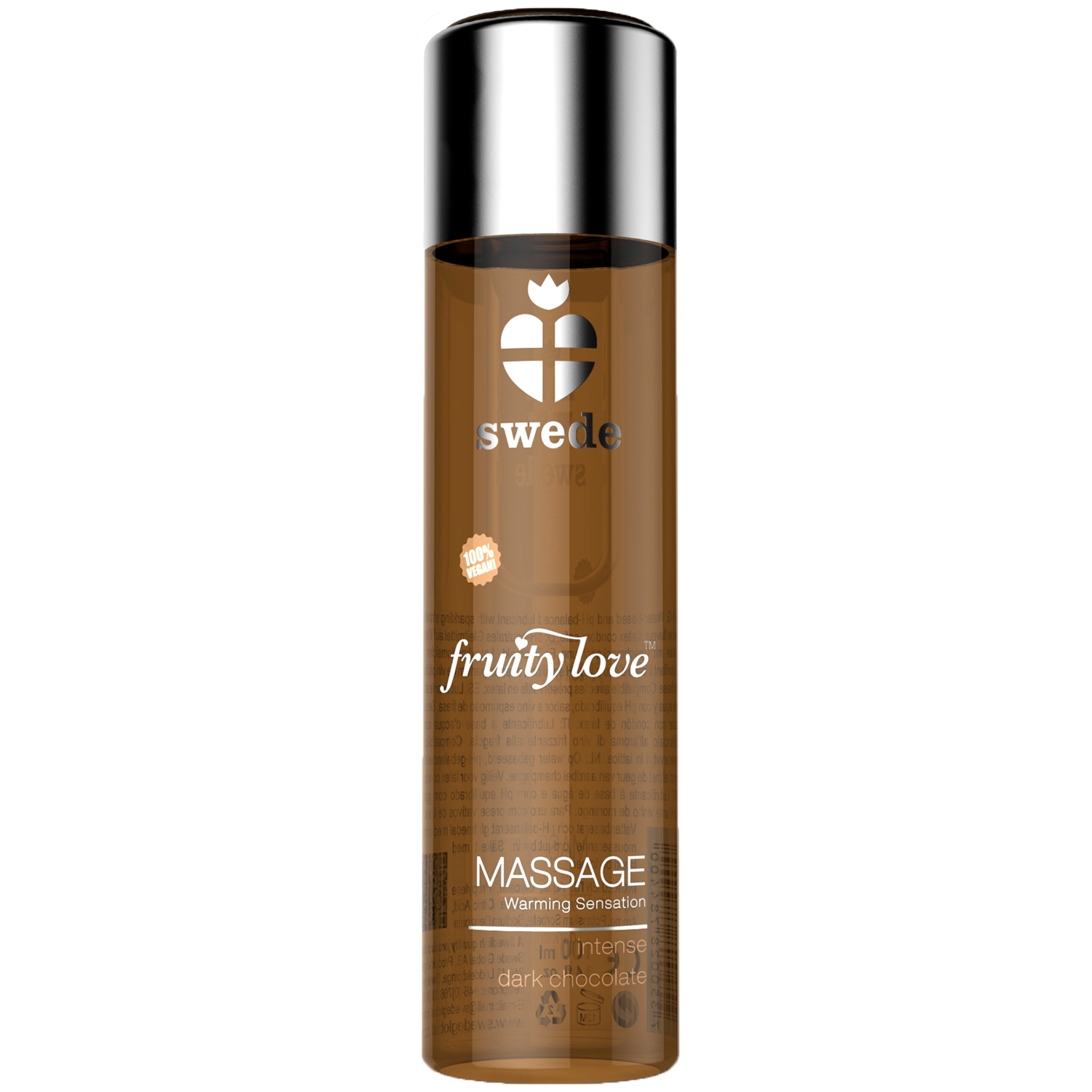 Swede Fruity Love Warming Flavoured Massage Lotion 120 ml - Clear
