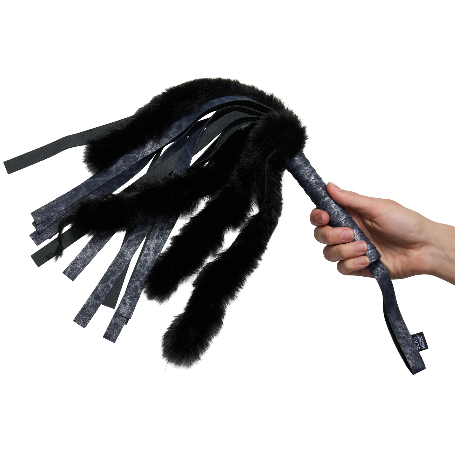 Sportsheets Cougar Flogger aus Kunstfell var 2