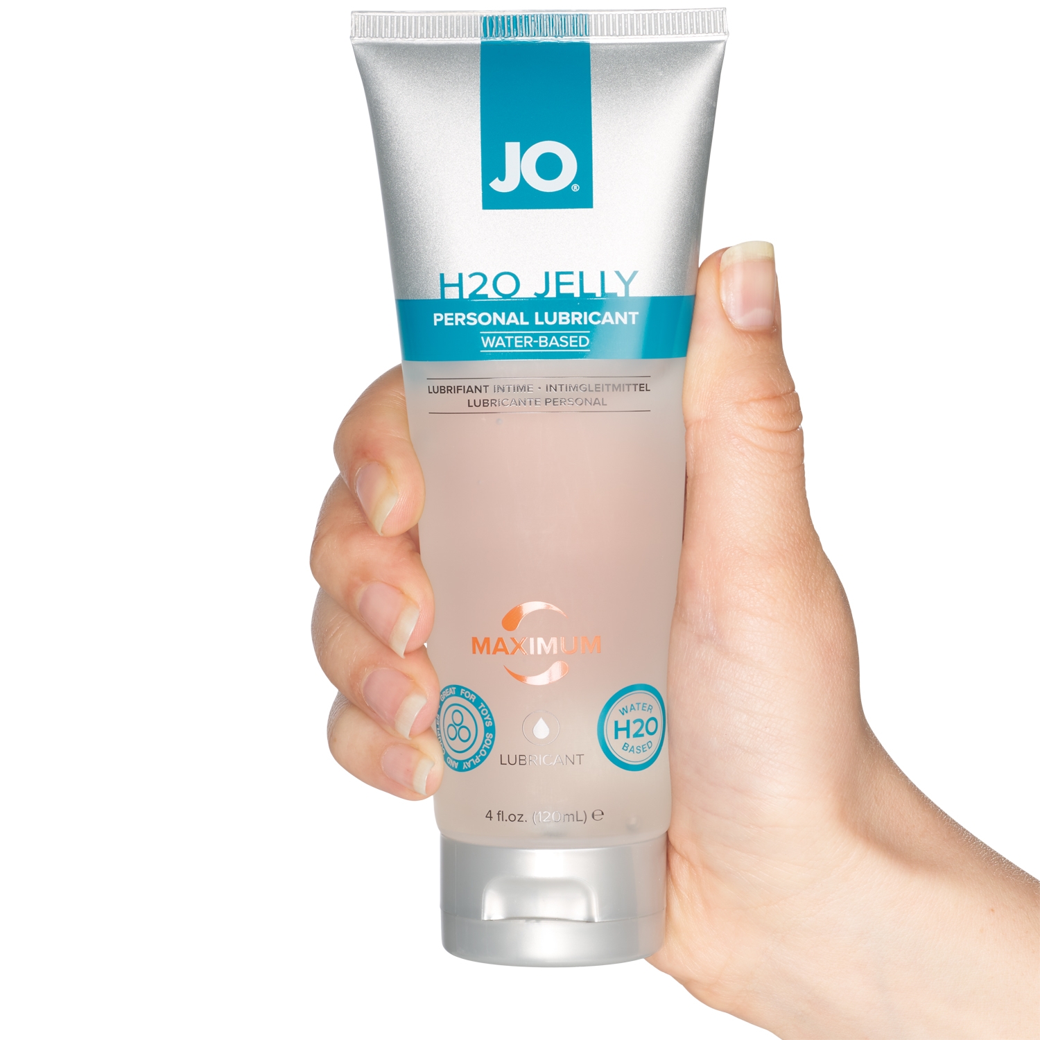 System Jo H2O Jelly Maximum Glijmiddel op Waterbasis 120 ml 1