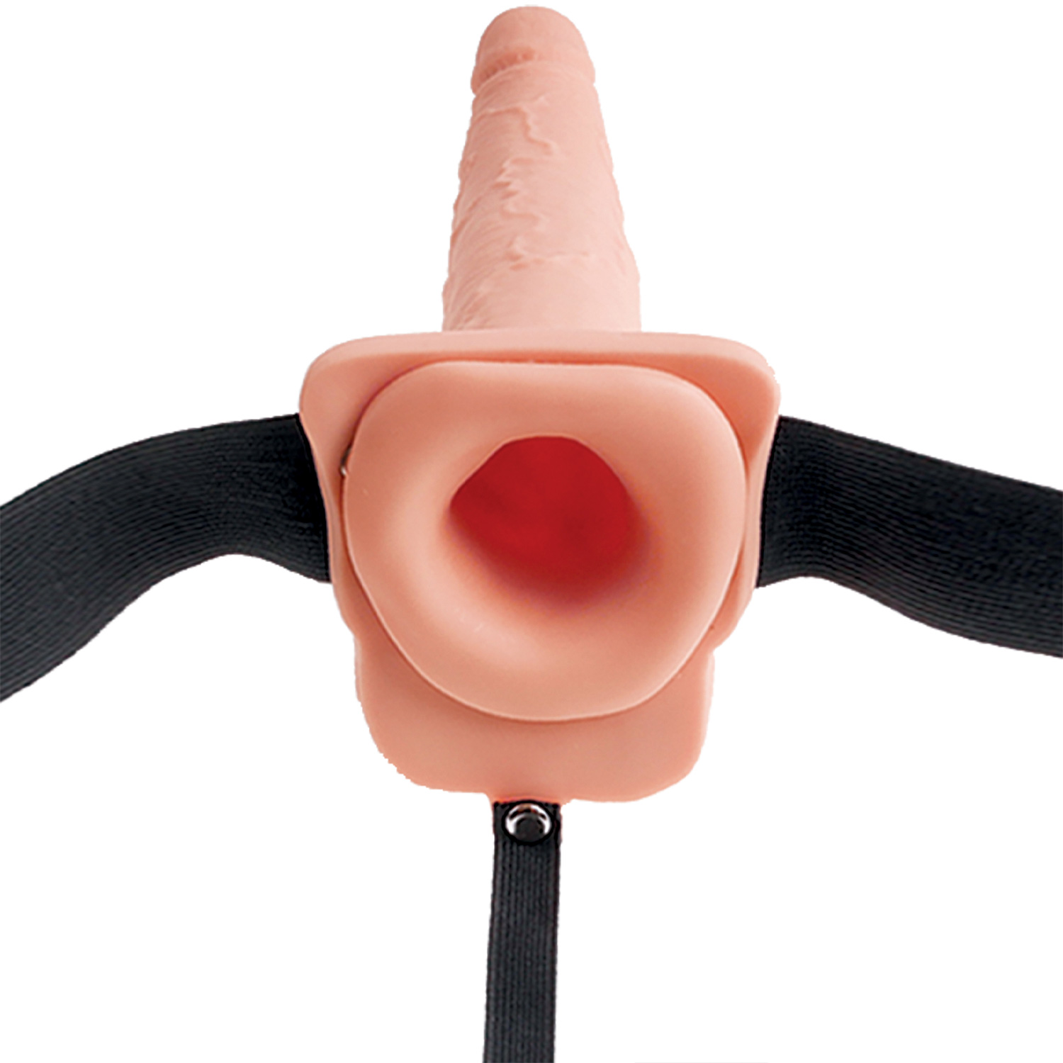 Fetish Fantasy Hollow Sprutande Strap-on 25,4 cm 1