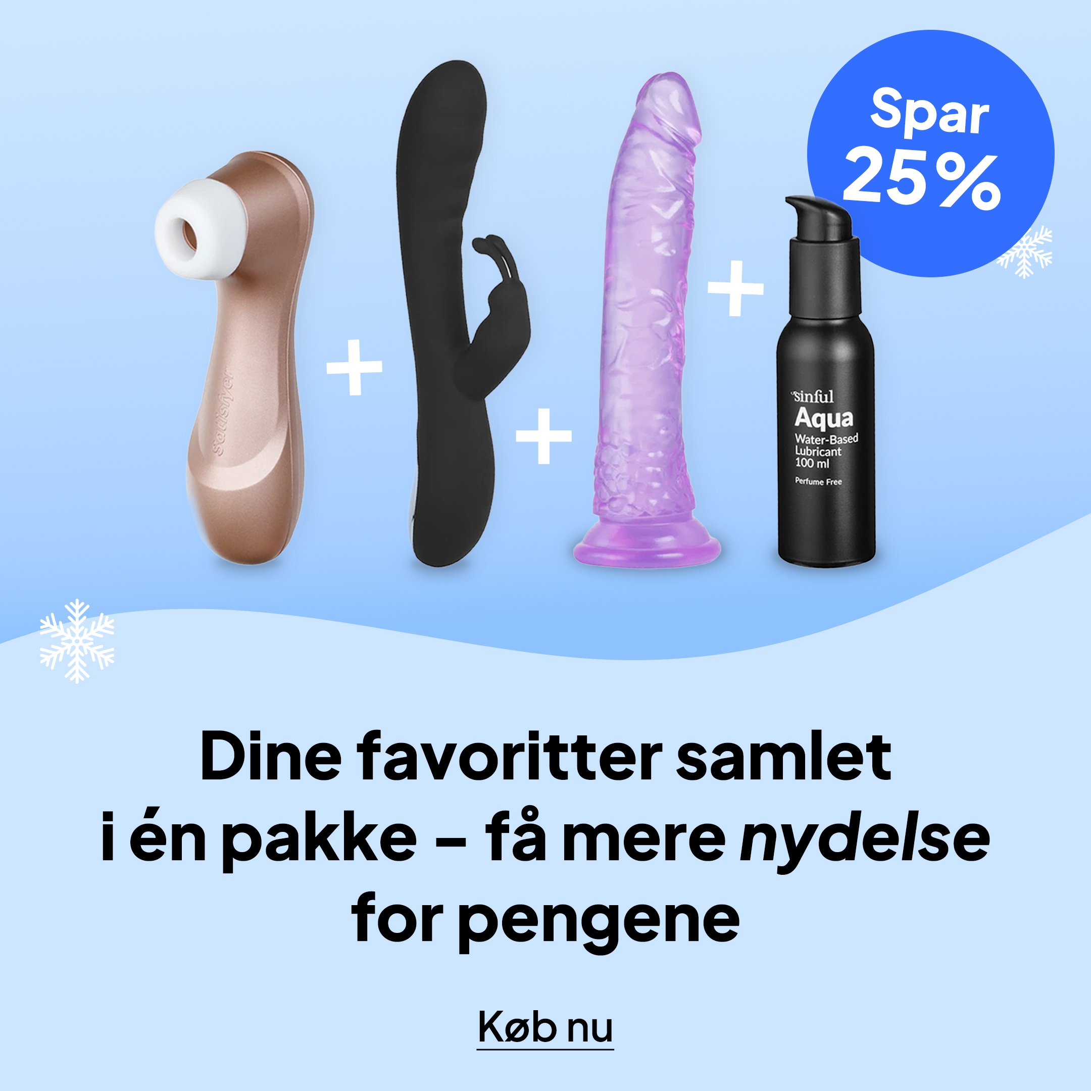 Spar 25% på Satisfyer pro 2 bundles* mobile