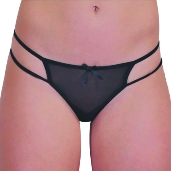 Baci Mesh Double Strap G-Streng var 1
