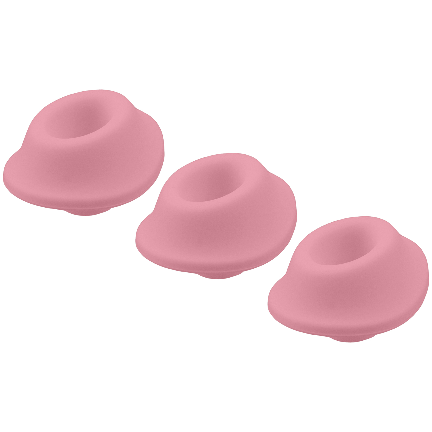 Womanizer Womanizer Pink Erstatningshoder 3 Pack Liten - Lyserosa