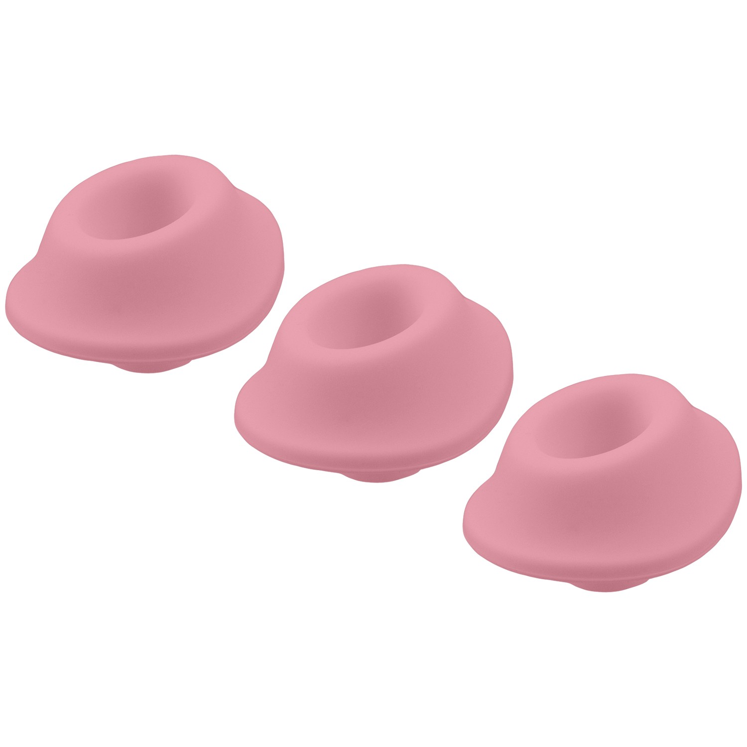 Womanizer Pink Opzetstuk 3-Pack var 1