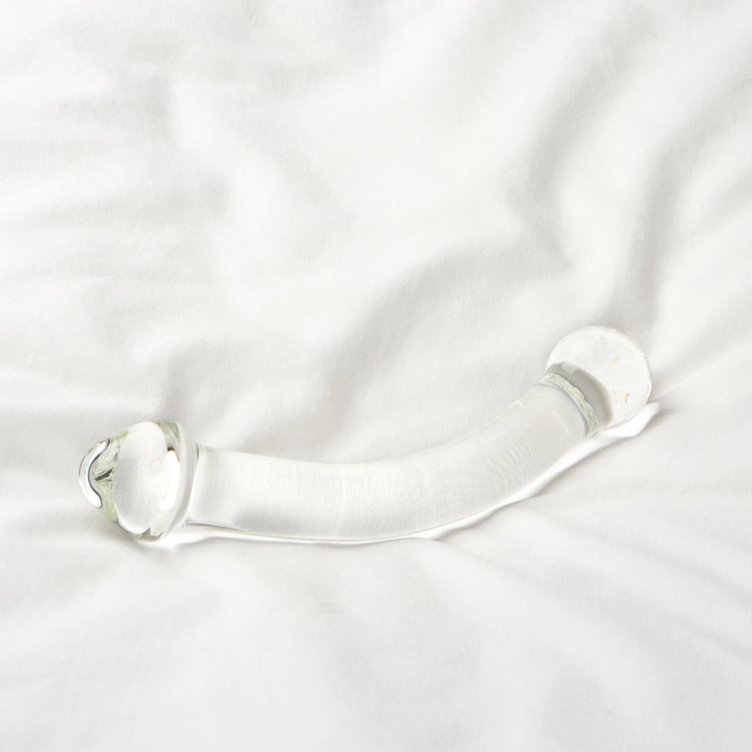 Sinful Glass Double Dildo 21 cm 1