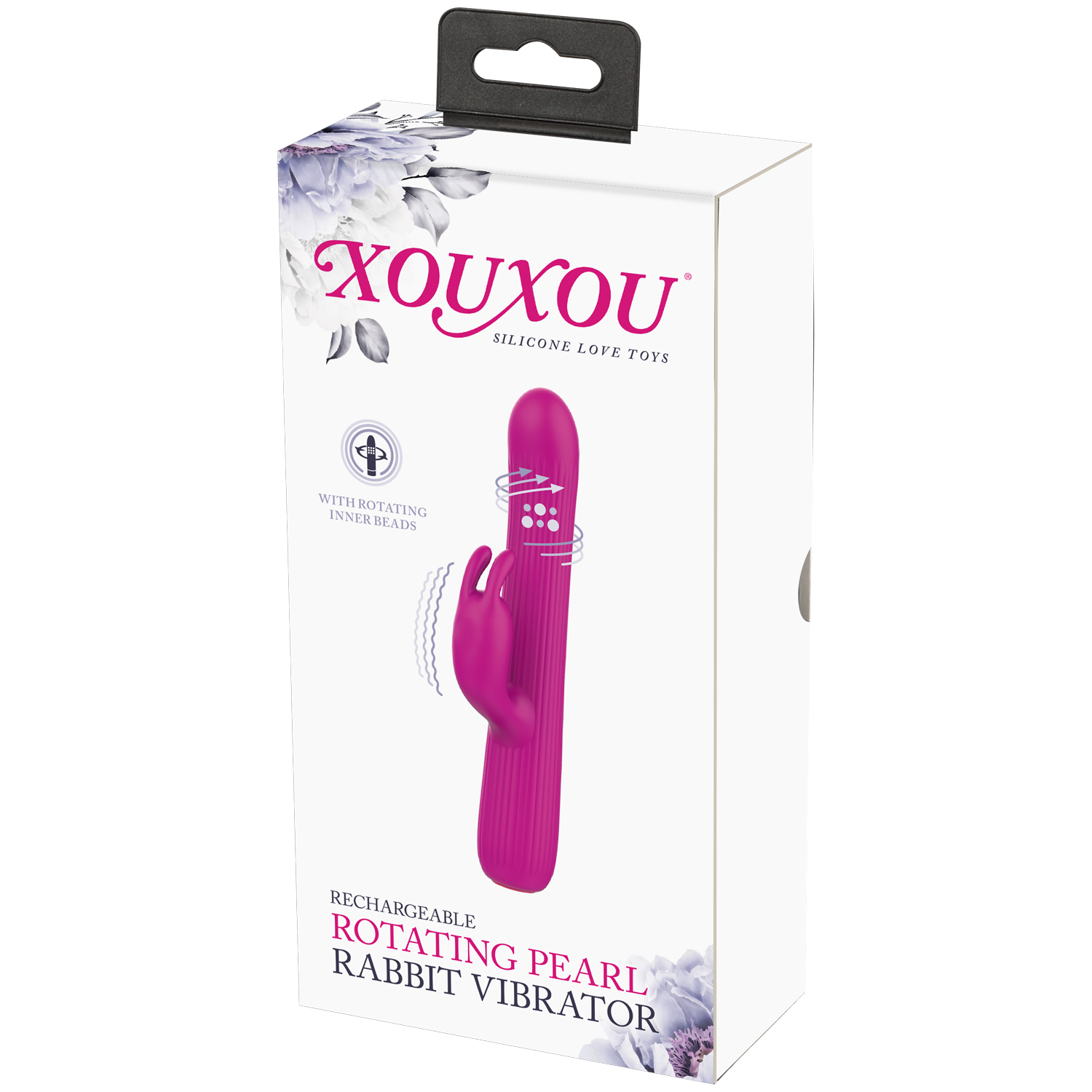 XouXou Rotating Pearl Rabbit Vibrator - Sinful.com