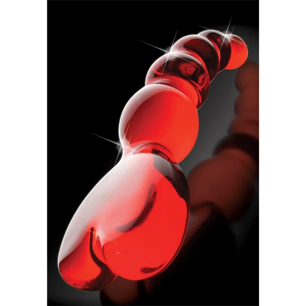 Icicles No 32 Rød Glassdildo 1