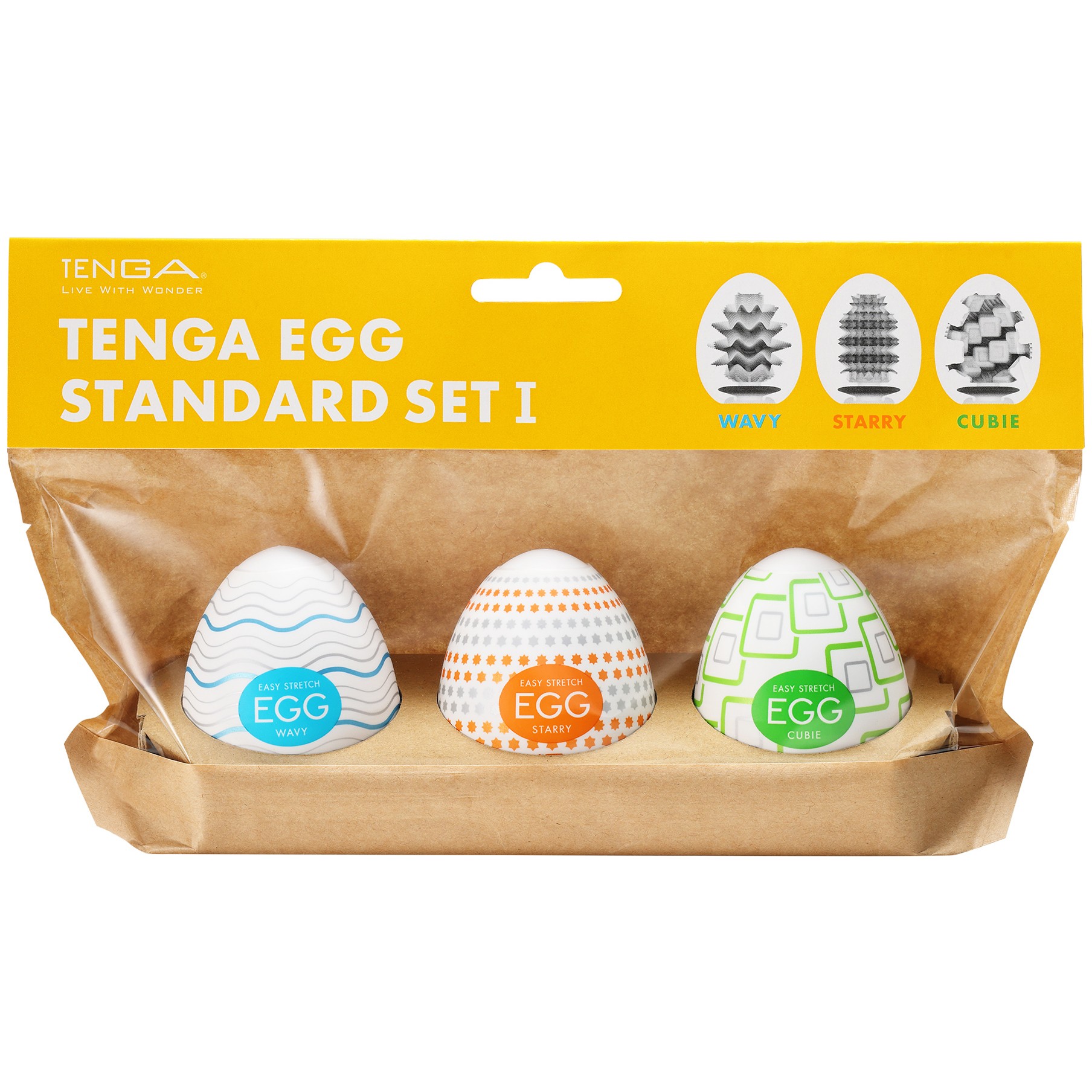 TENGA Egg Standard Set 1 - 3-pack var 1