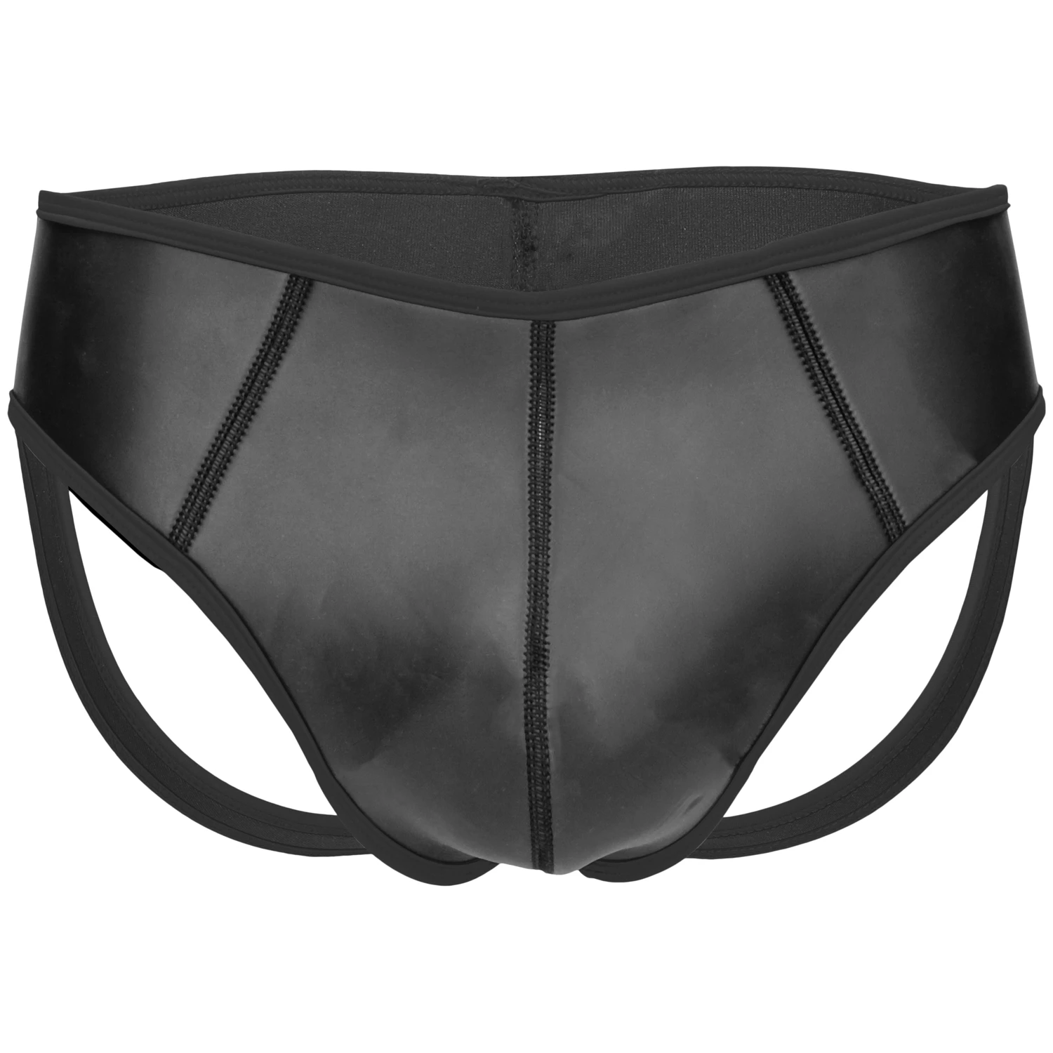 Ouch! Puppy Play Schwarzer Neopren-Jockstrap 1
