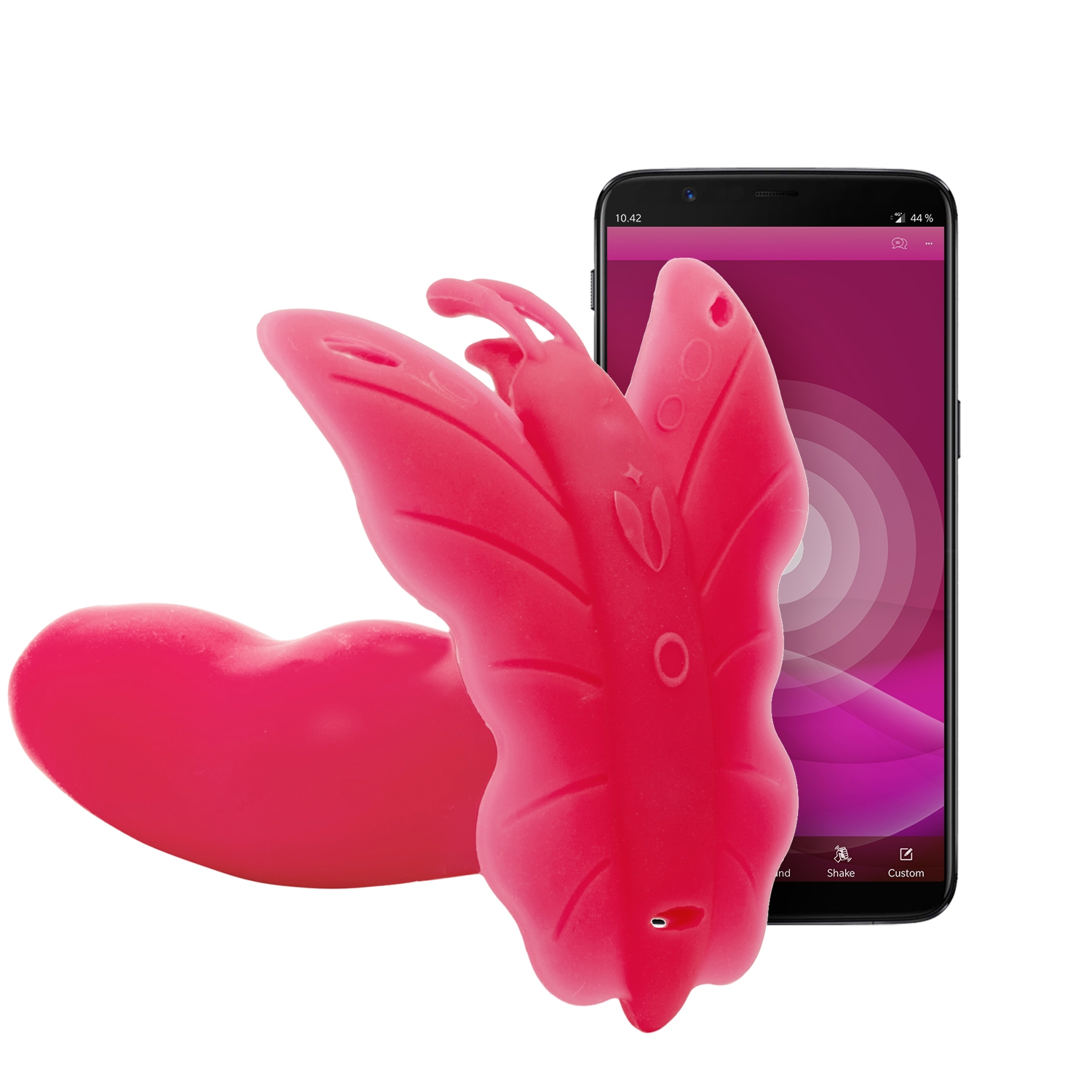 Realov Lydia I Smart Butterfly Vibrator     - Rød