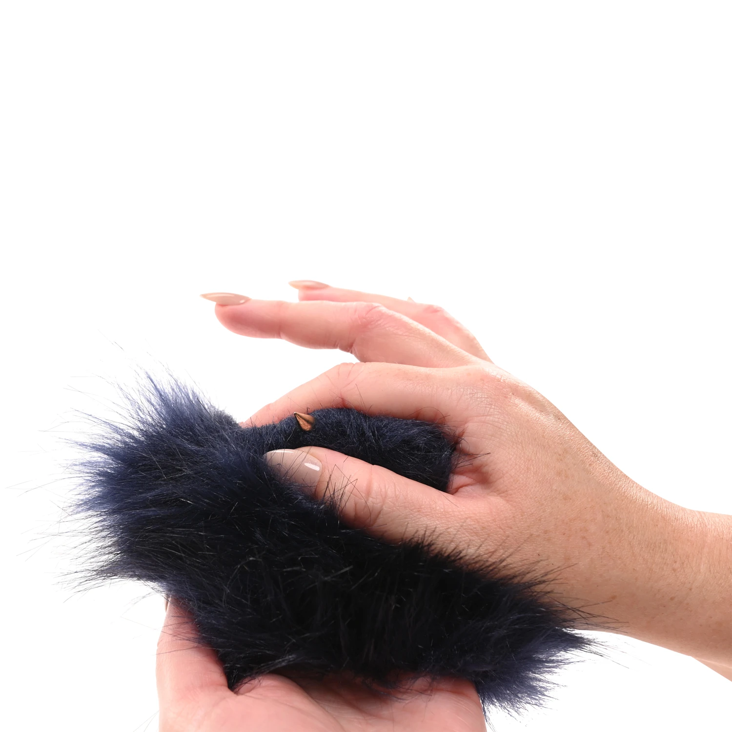 Sportsheets Cougar Sansehanske med pigg og fuskepels var 2