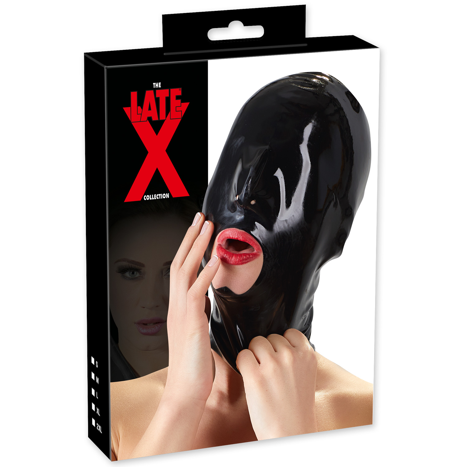Late X Black Out Latexmasker 1