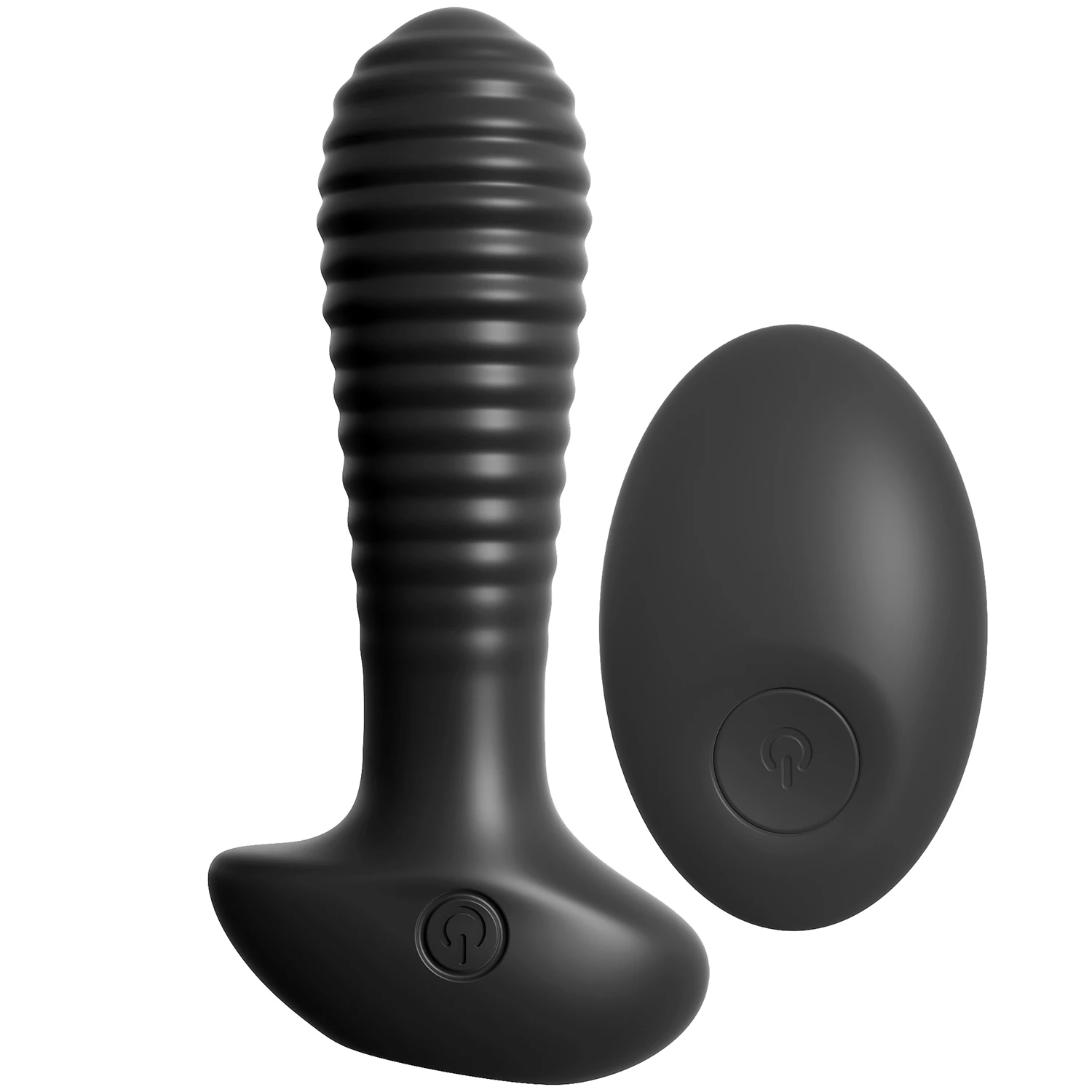 Anal Fantasy Plug Anal Nervuré Télécommandé var 1