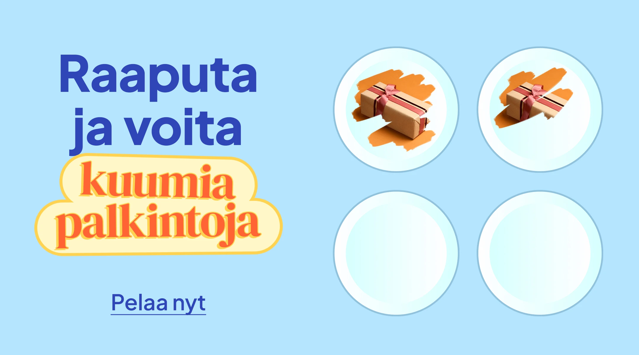 Raaputa ja voita kuumia palkintoja mobile