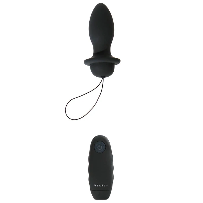 B Swish Bfilled Klassischer Butt Plug mit Fernbedienung var 1