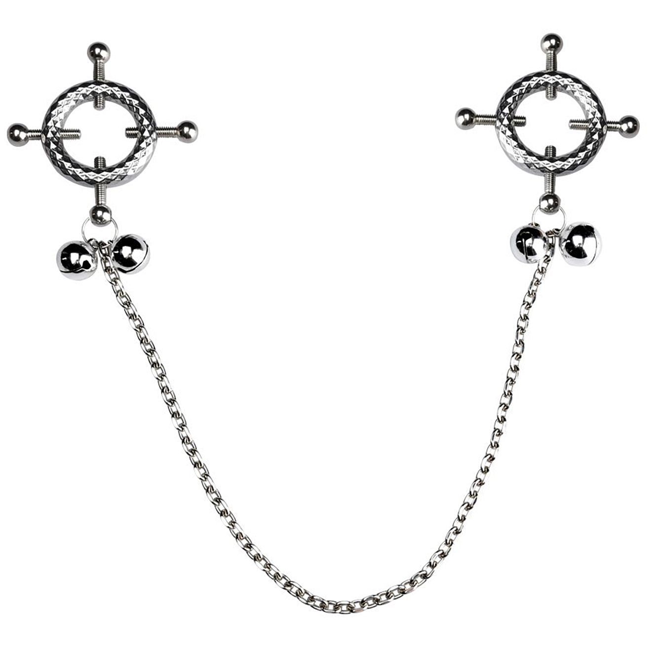 Kiotos Circular Nipple Clamp with Tinkling Bells var 2