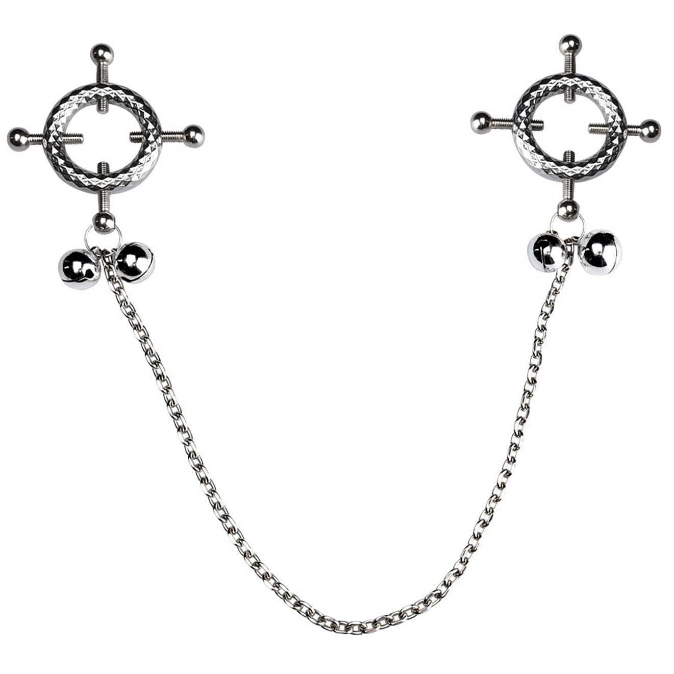 Kiotos Circular Nipple Clamp with Tinkling Bells var 2