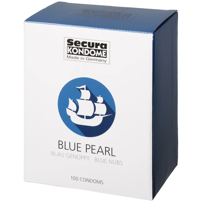 Secura Blue Pearl Condoms 100 pcs var 1
