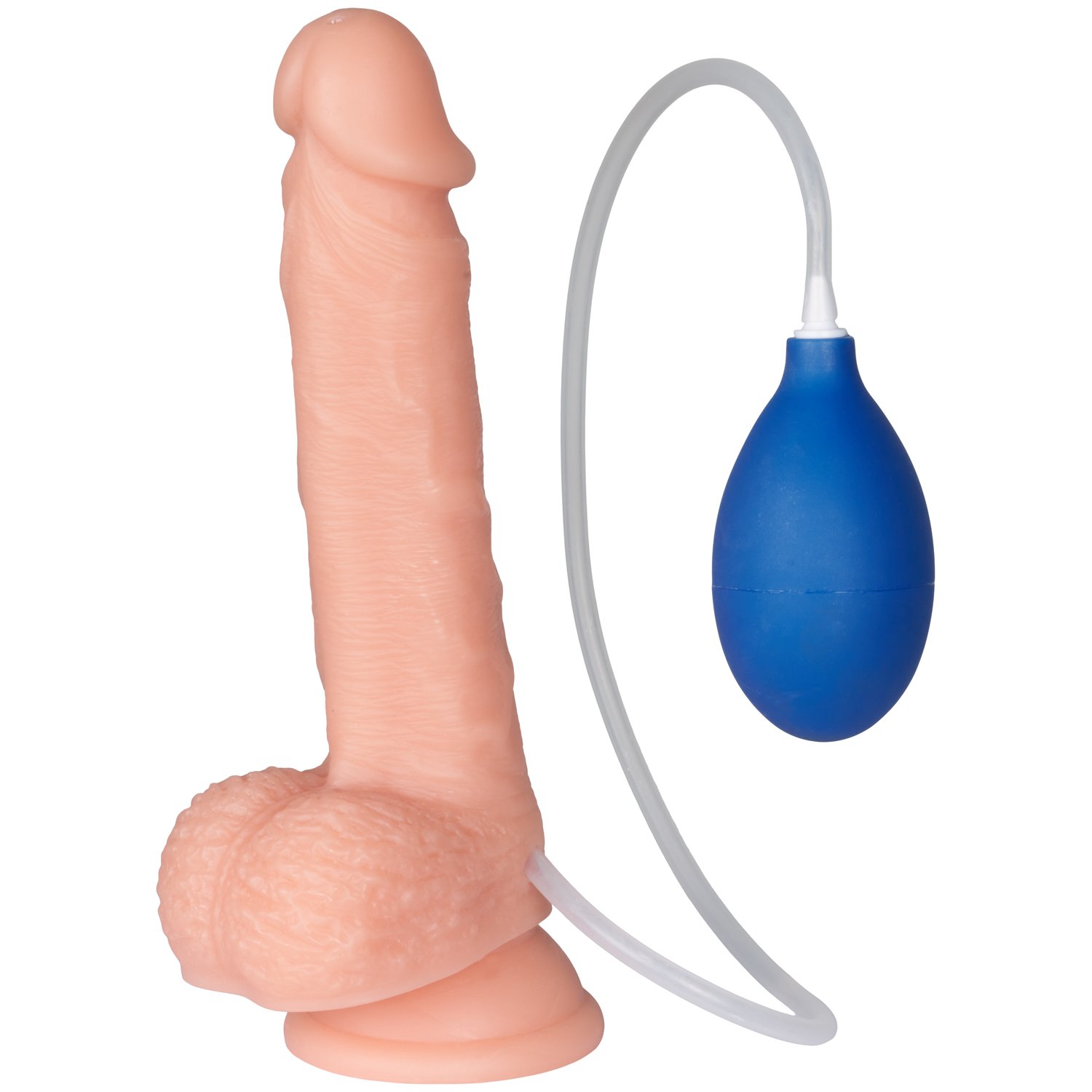 Willie City Klassisk Realistisk Sprøjte Dildo 21 cm – Nude