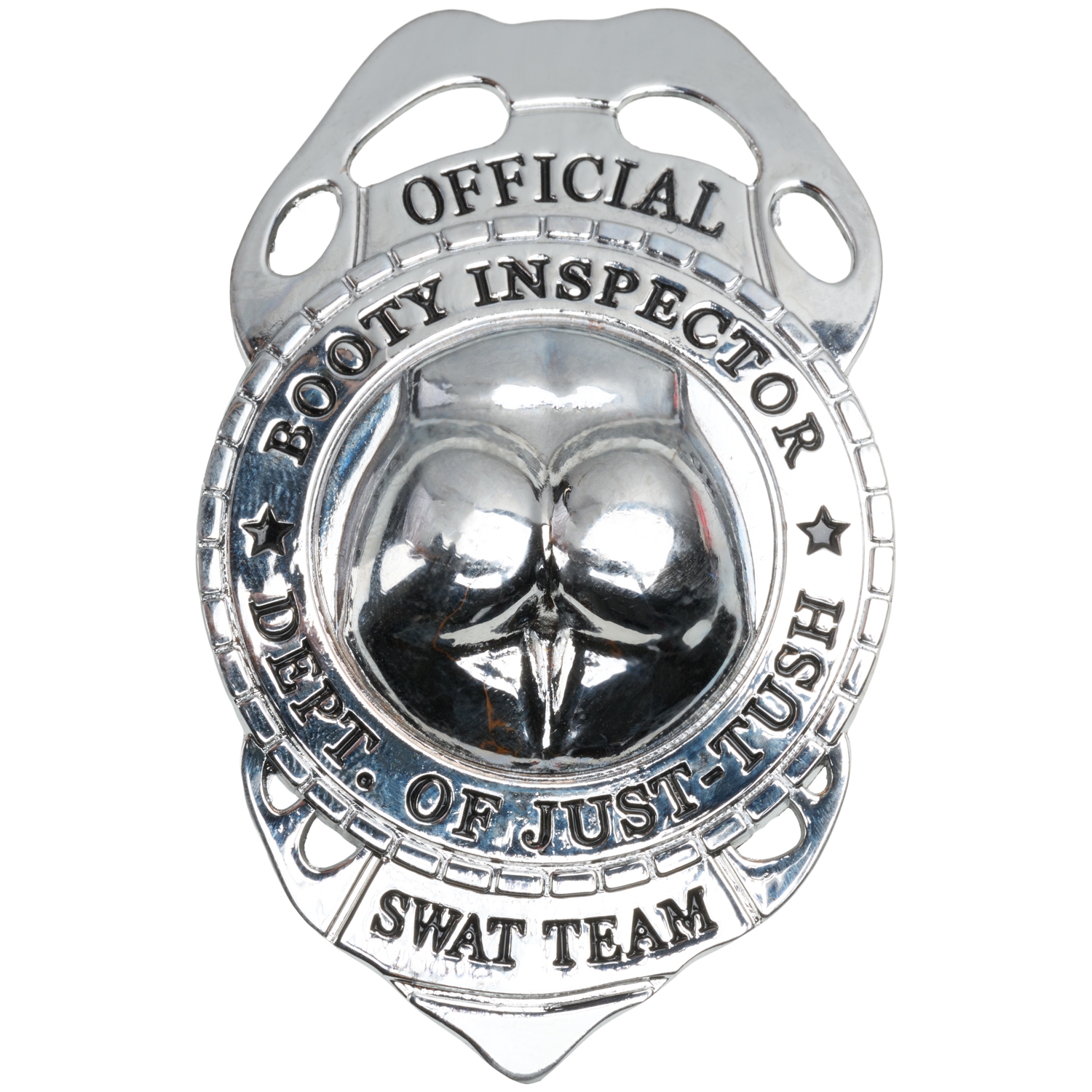 Booty Inspector Badge - Silver thumbnail