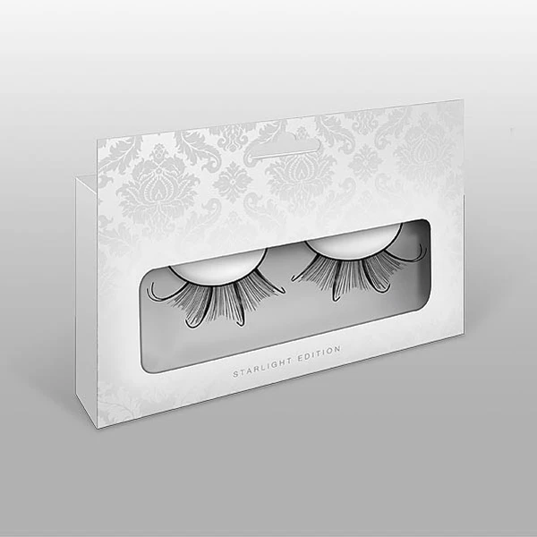 Baci Øjenvipper Sorte med Fjer 1