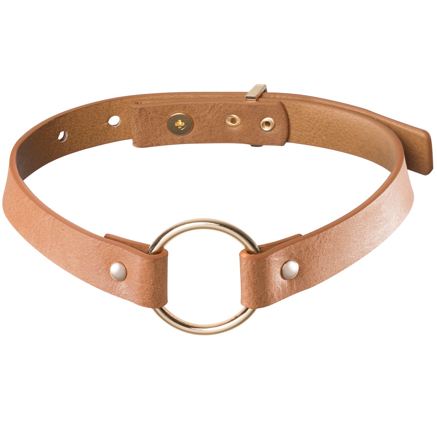 Bijoux Indiscrets Maze by Single Choker Halsbånd - Brun Bijoux Indiscrets Maze by Single Choker Halsbånd - Brun