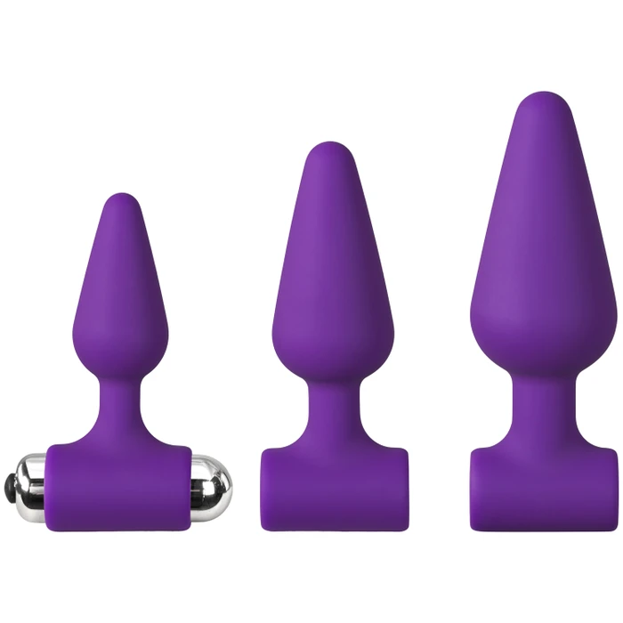 baseks Beginner Vibrerende Buttplug Set var 1