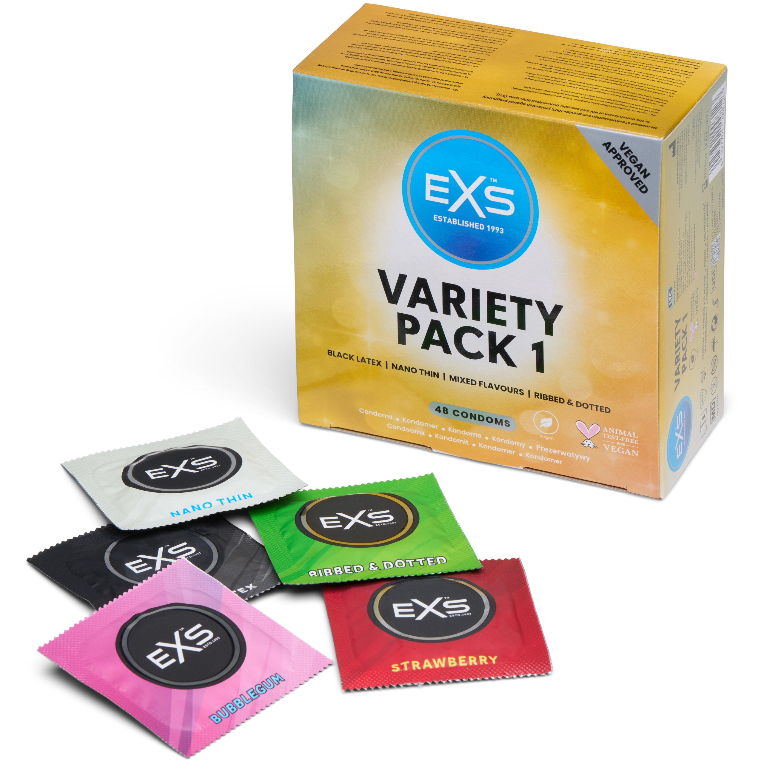 EXS Variety Pack 1 Kondomer 48 st var 1