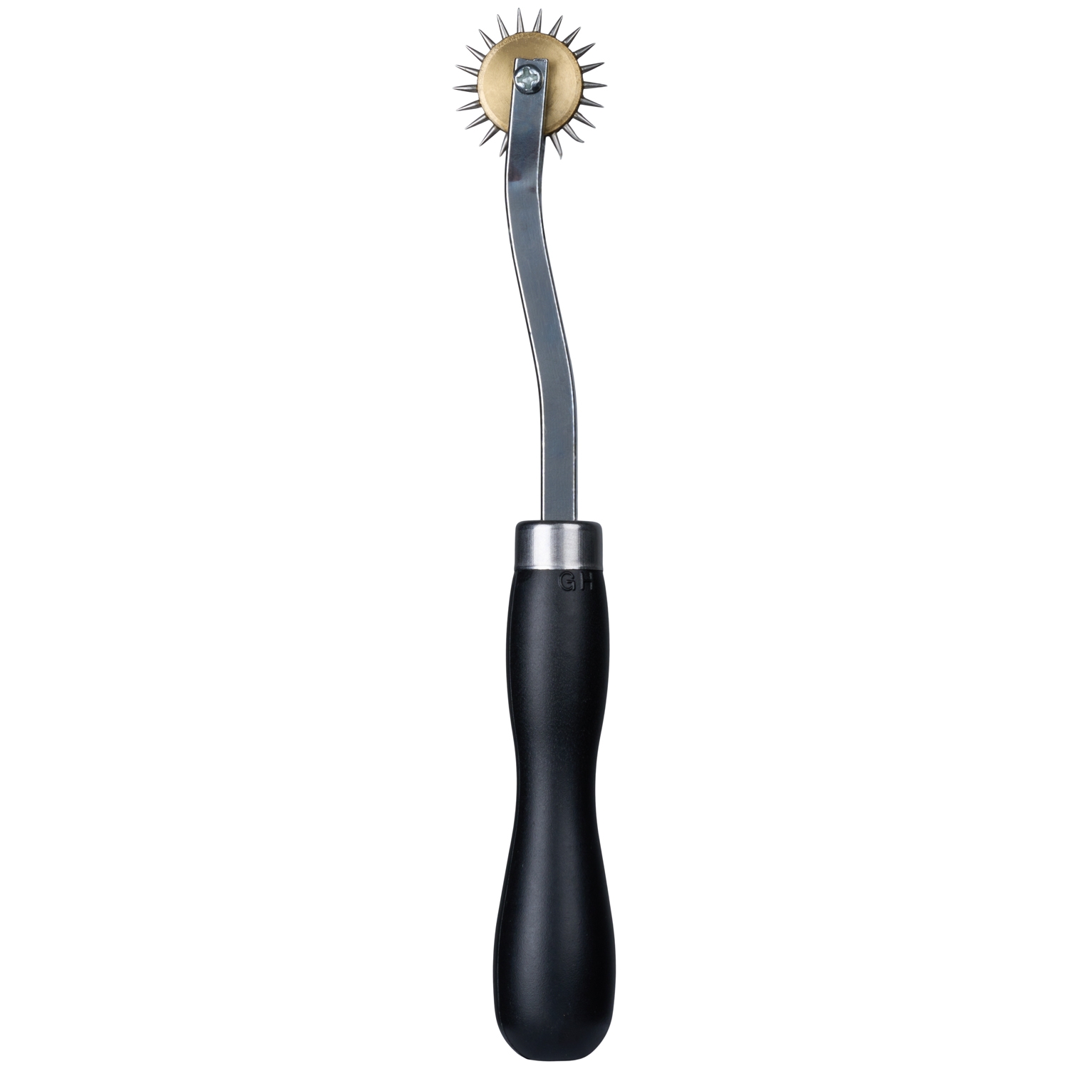 obaie Sharp Pinwheel med Træhåndtag - Sølv thumbnail